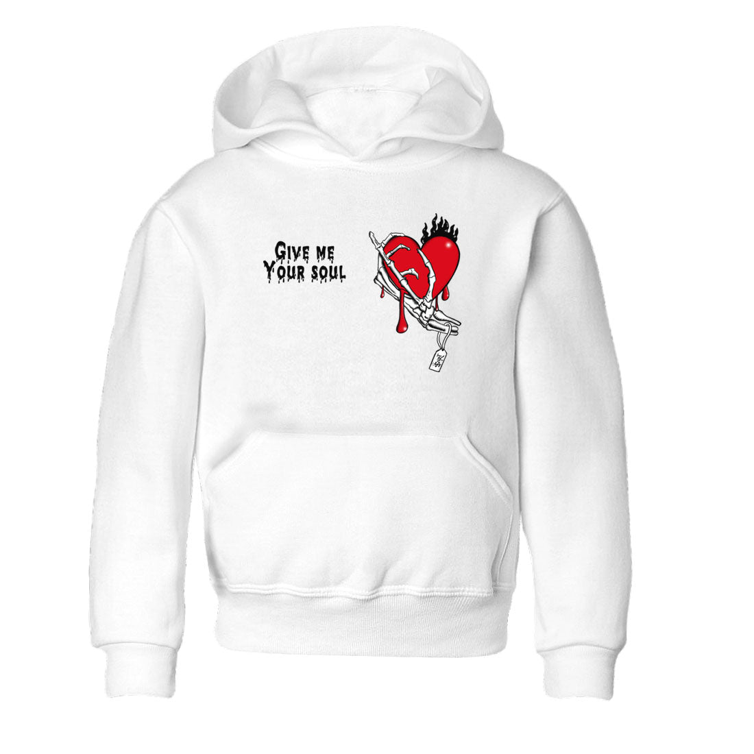 Give Me Your Soul snkmatch Tees Kids - Air Jordan 1 Black Toe Reimagined