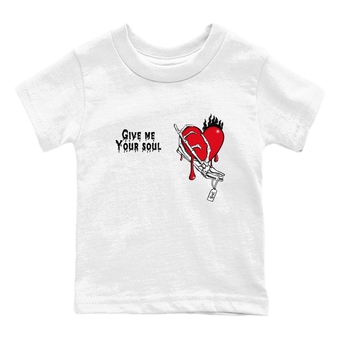 Give Me Your Soul snkmatch Tees Kids - Air Jordan 1 Black Toe Reimagined