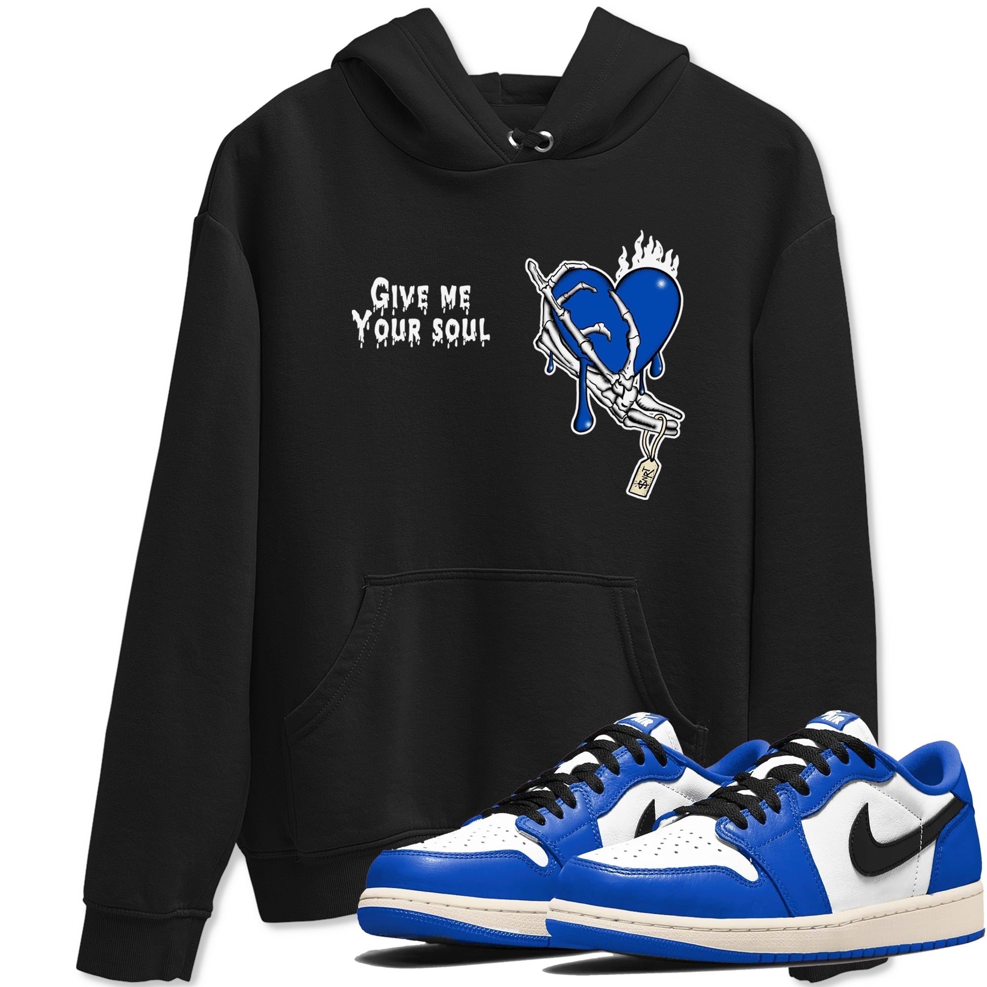 Give Me Your Soul snkmatch Tees - Air Jordan 1 Game Royal