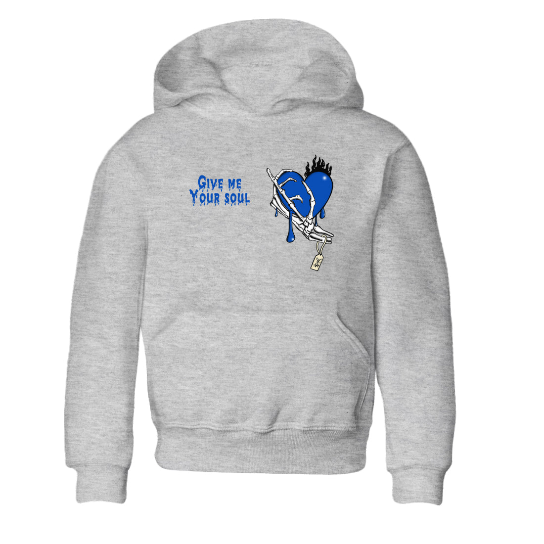 Give Me Your Soul snkmatch Tees Kids - Air Jordan 1 Game Royal