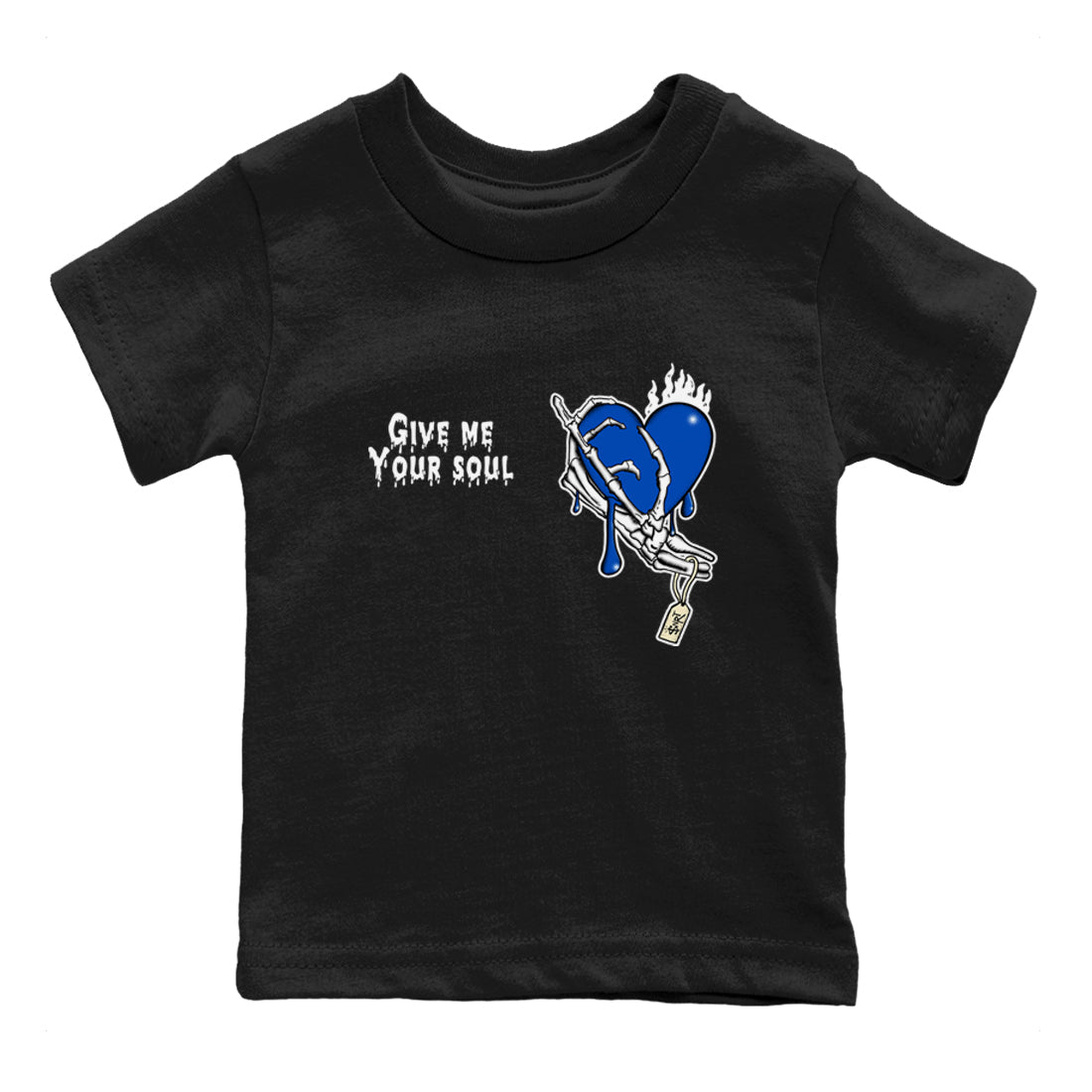 Give Me Your Soul snkmatch Tees Kids - Air Jordan 1 Game Royal