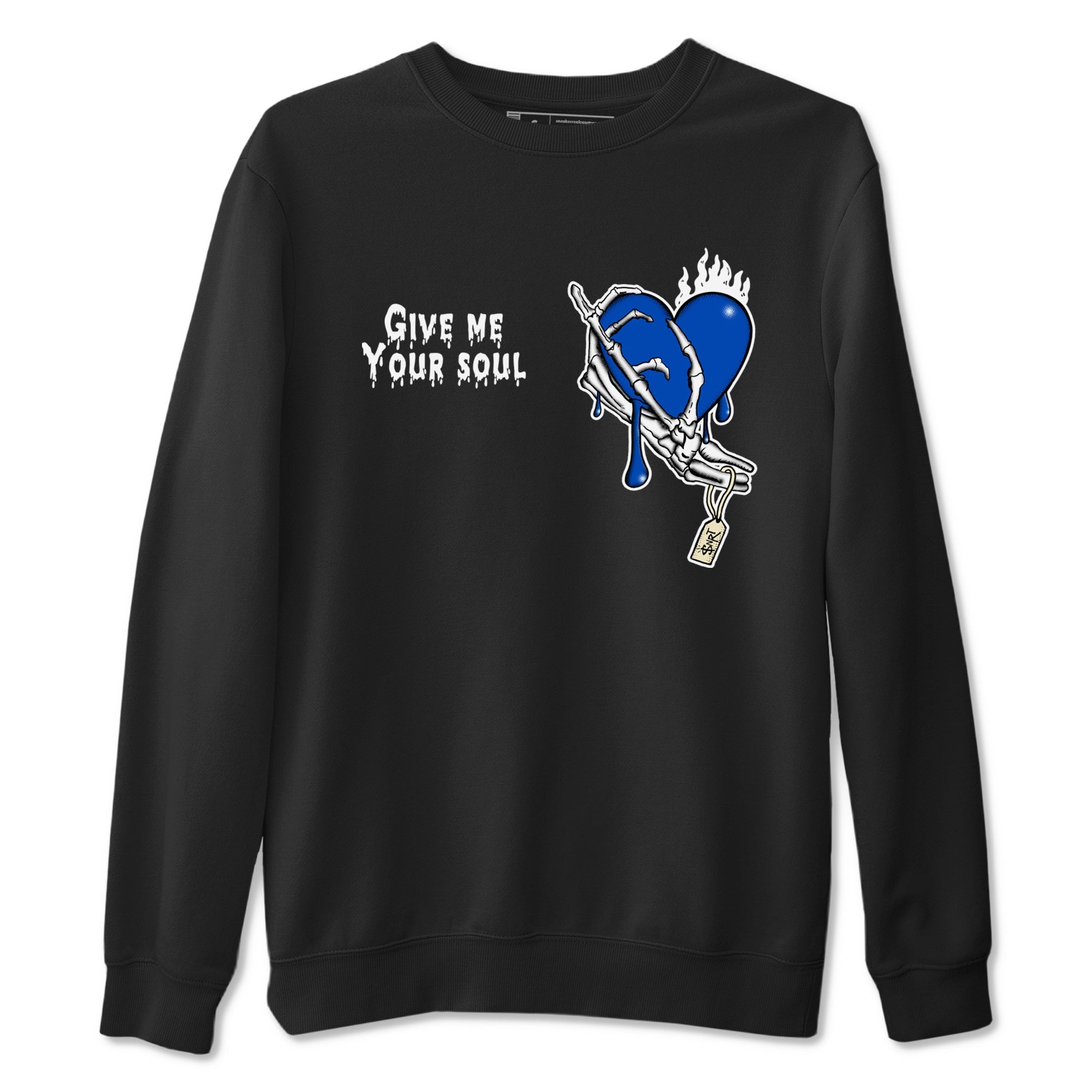 Give Me Your Soul snkmatch Tees - Air Jordan 1 Game Royal
