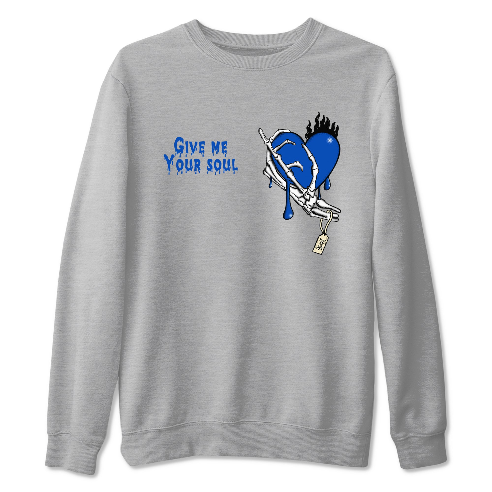 Give Me Your Soul snkmatch Tees - Air Jordan 1 Game Royal