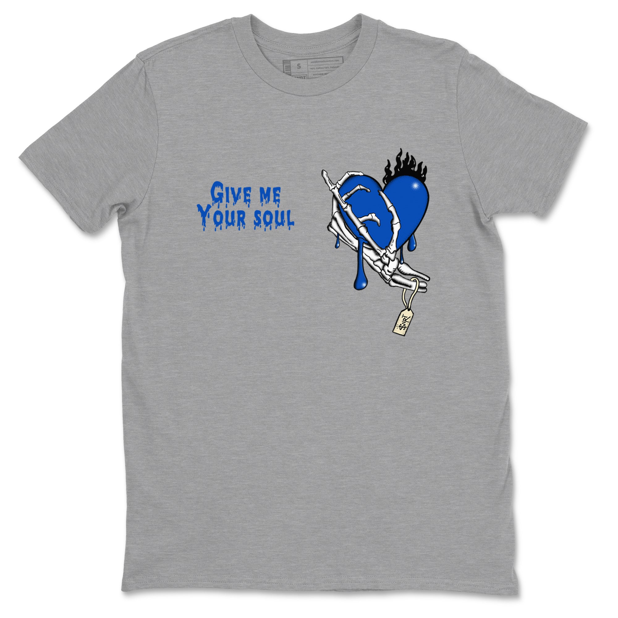 Give Me Your Soul snkmatch Tees - Air Jordan 1 Game Royal