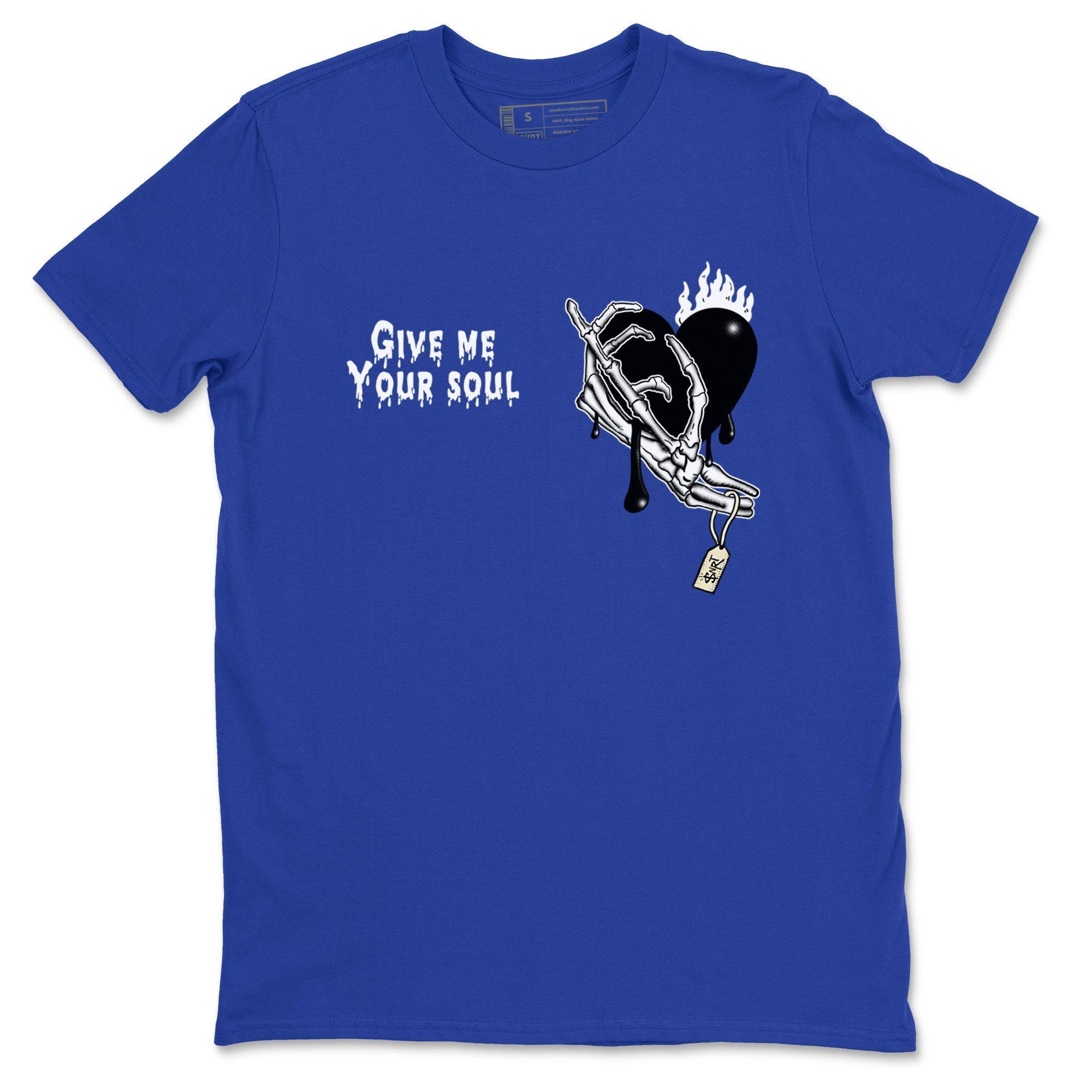 Give Me Your Soul snkmatch Tees - Air Jordan 1 Game Royal