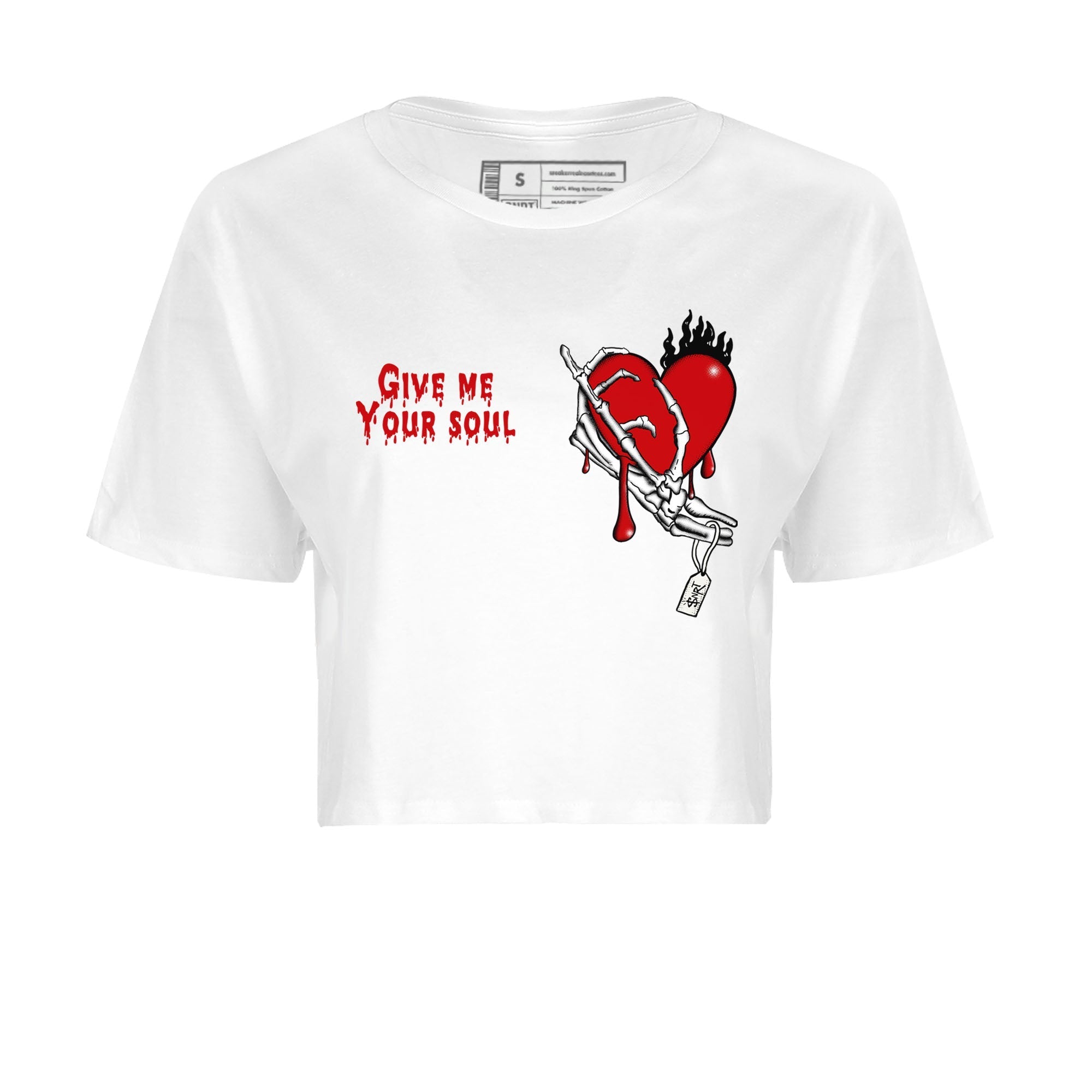 Give Me Your Soul snkmatch Women's Top - Air Jordan 1 Lost & Found