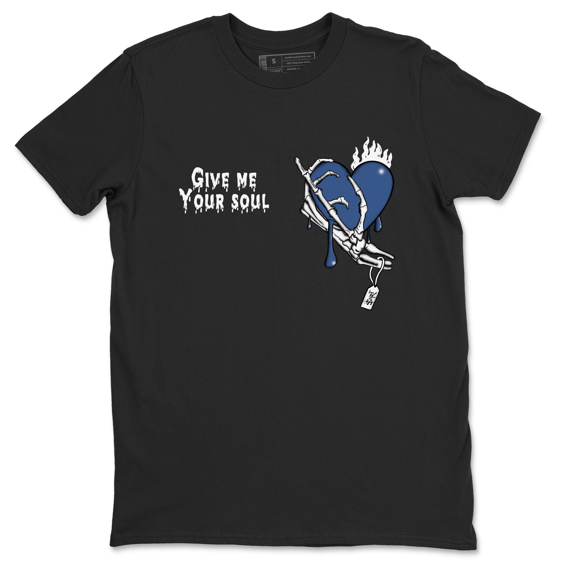 Give Me Your Soul snkmatch Tees - Air Jordan 11 Diffused Blue