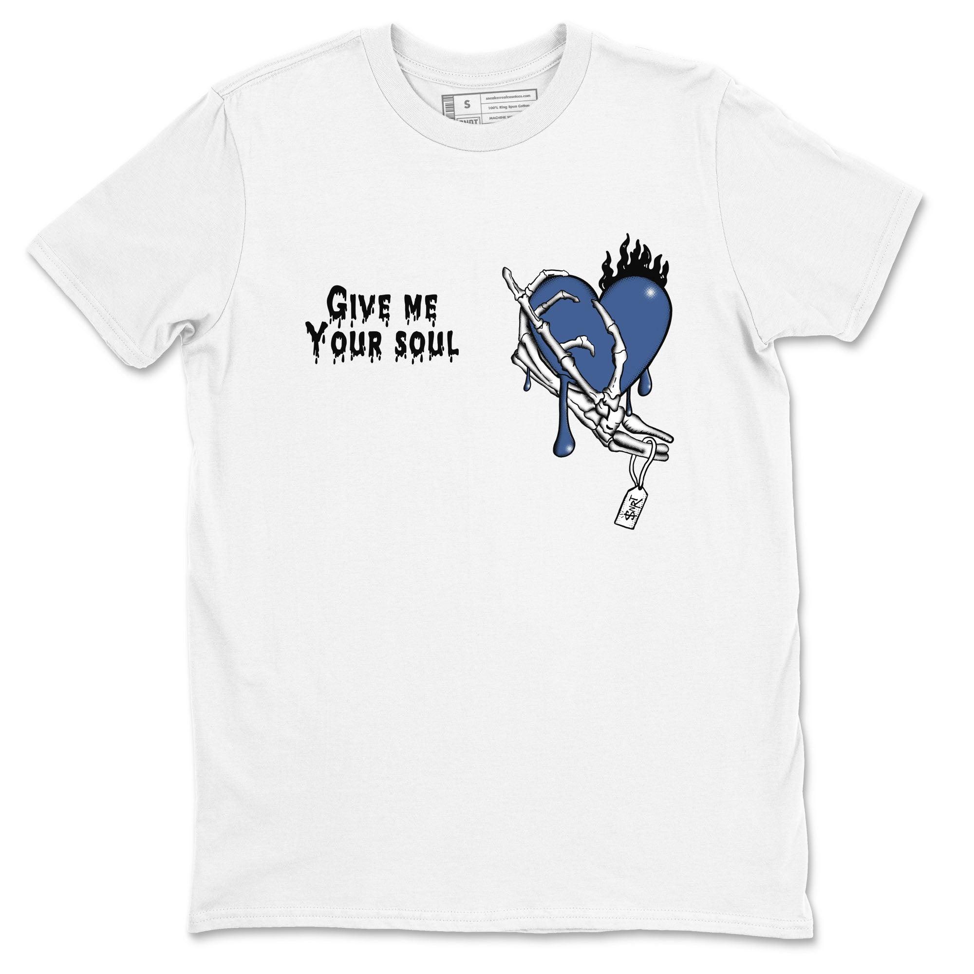 Give Me Your Soul snkmatch Tees - Air Jordan 11 Diffused Blue
