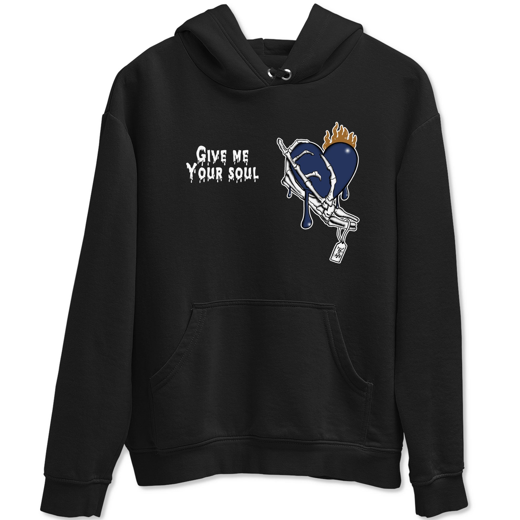 Give Me Your Soul snkmatch Tees - Air Jordan 13 Midnight Navy