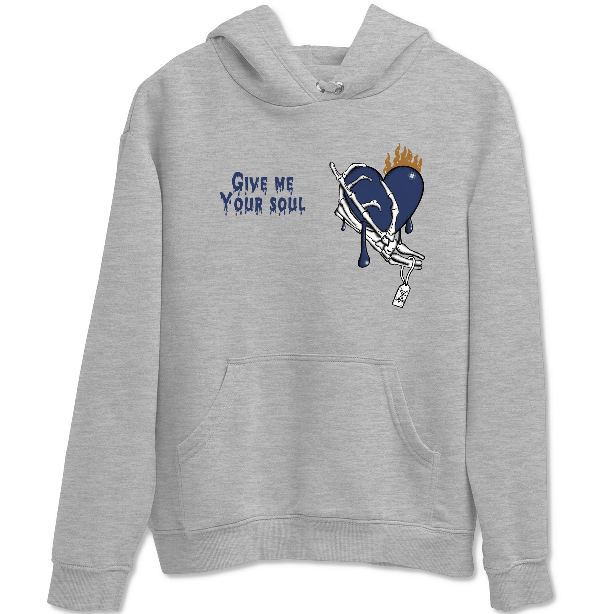 Give Me Your Soul snkmatch Tees - Air Jordan 13 Midnight Navy