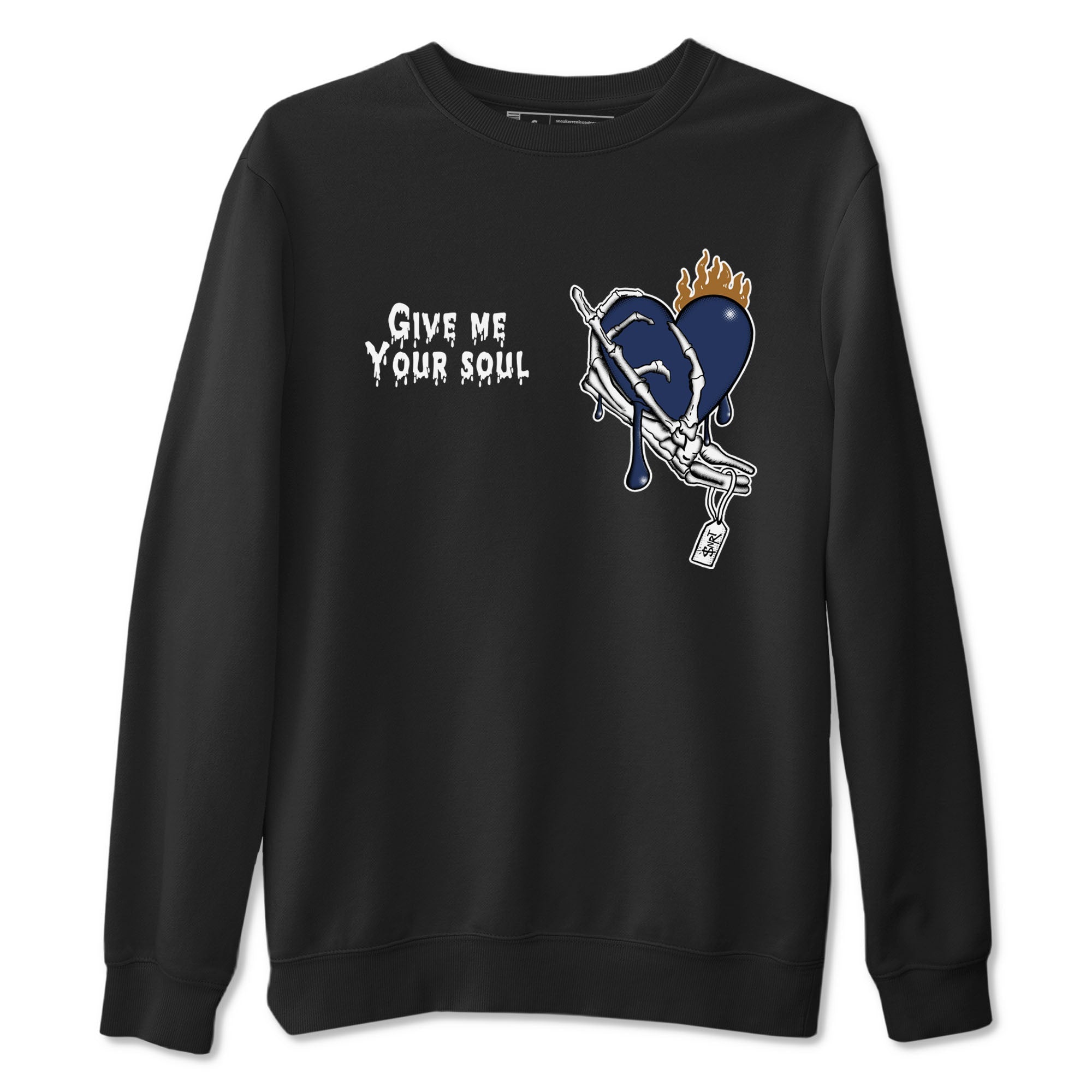 Give Me Your Soul snkmatch Tees - Air Jordan 13 Midnight Navy