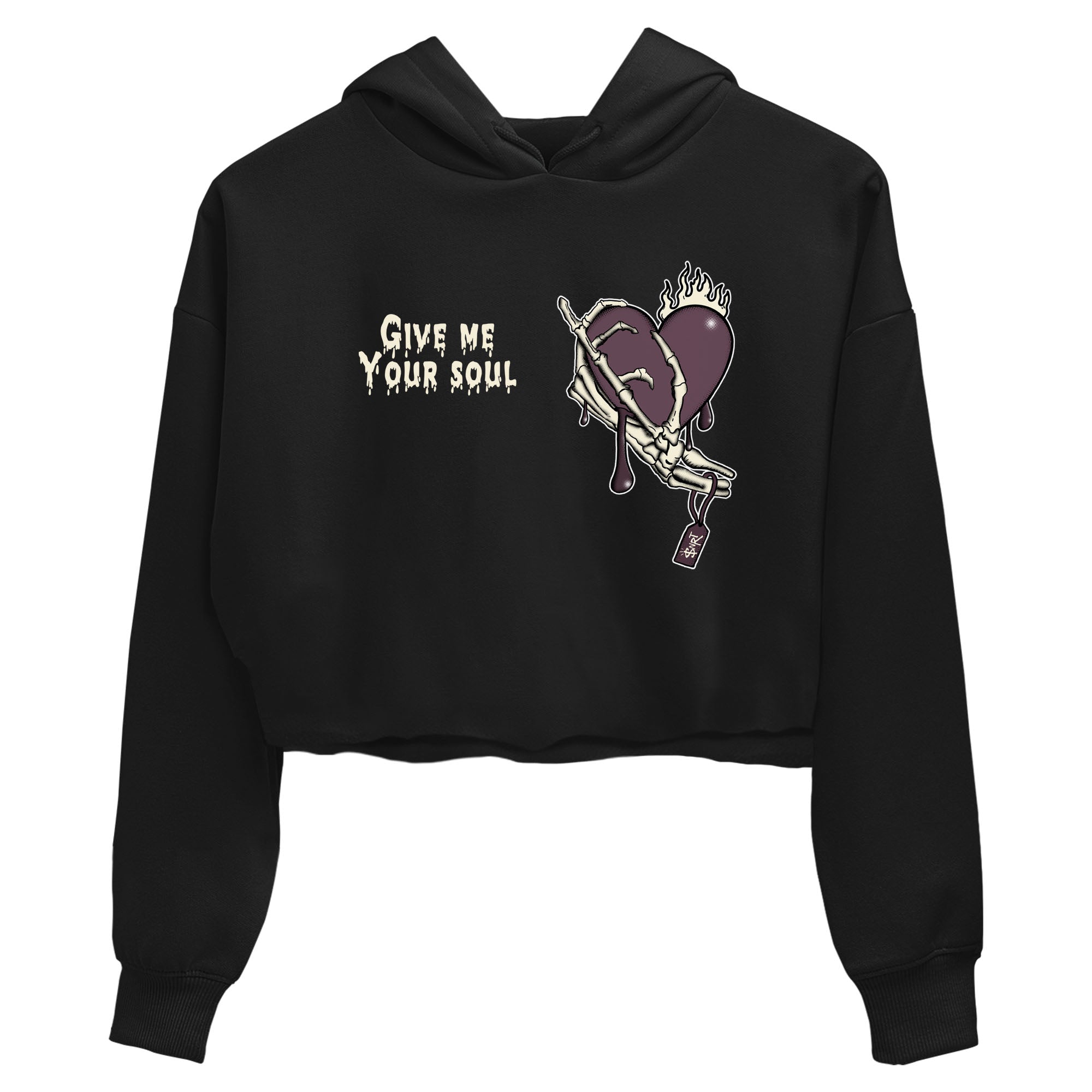 Give Me Your Soul snkmatch Women's Top - Air Jordan 3 A Ma Maniere x Black