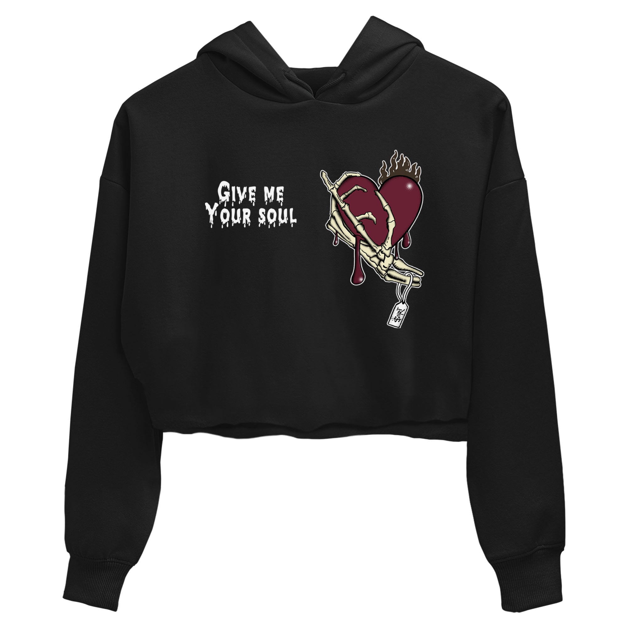 Give Me Your Soul snkmatch Women's Top - Air Jordan 3 A Ma Maniere x Burgundy Crush