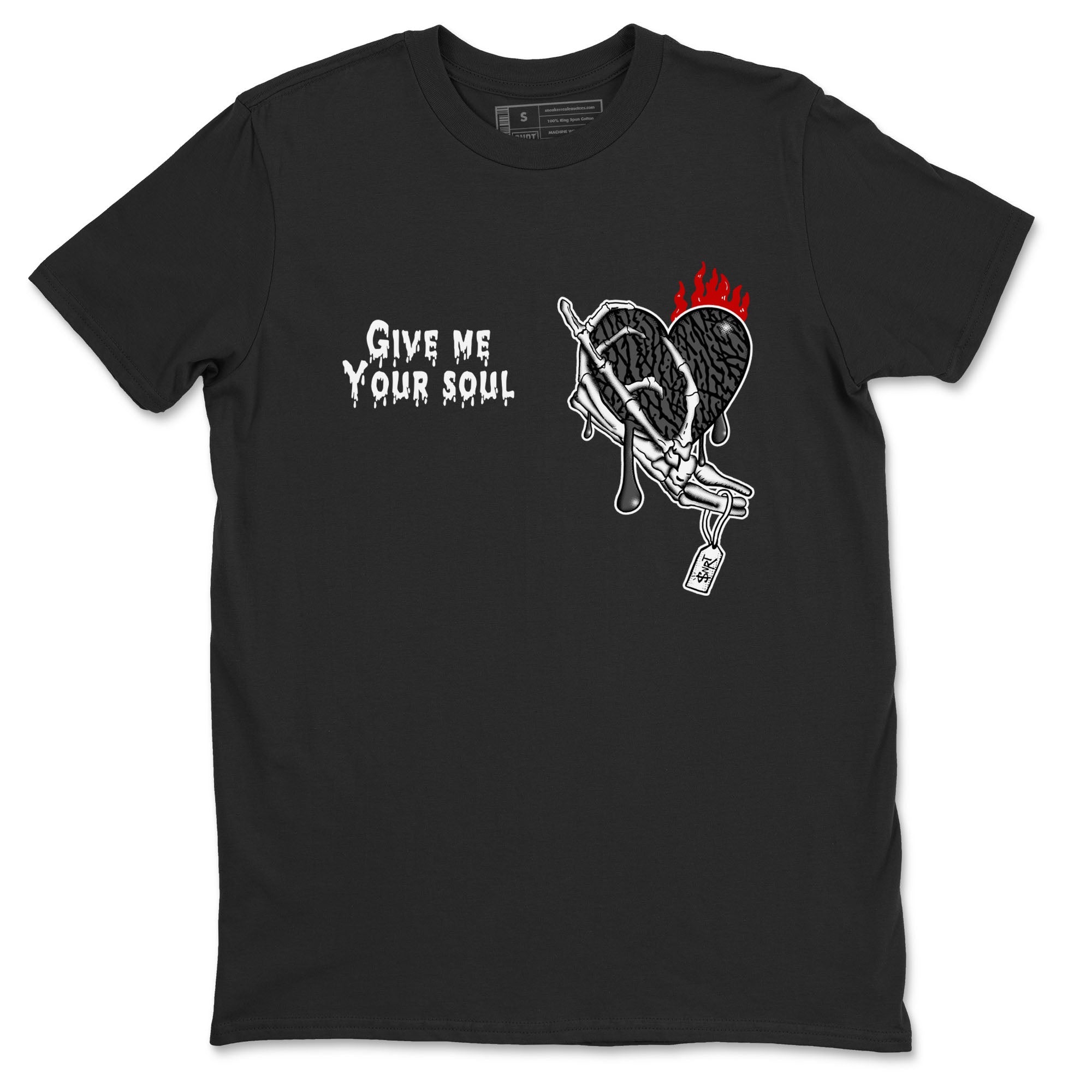 Give Me Your Soul snkmatch Tees - Air Jordan 3 Cement Grey