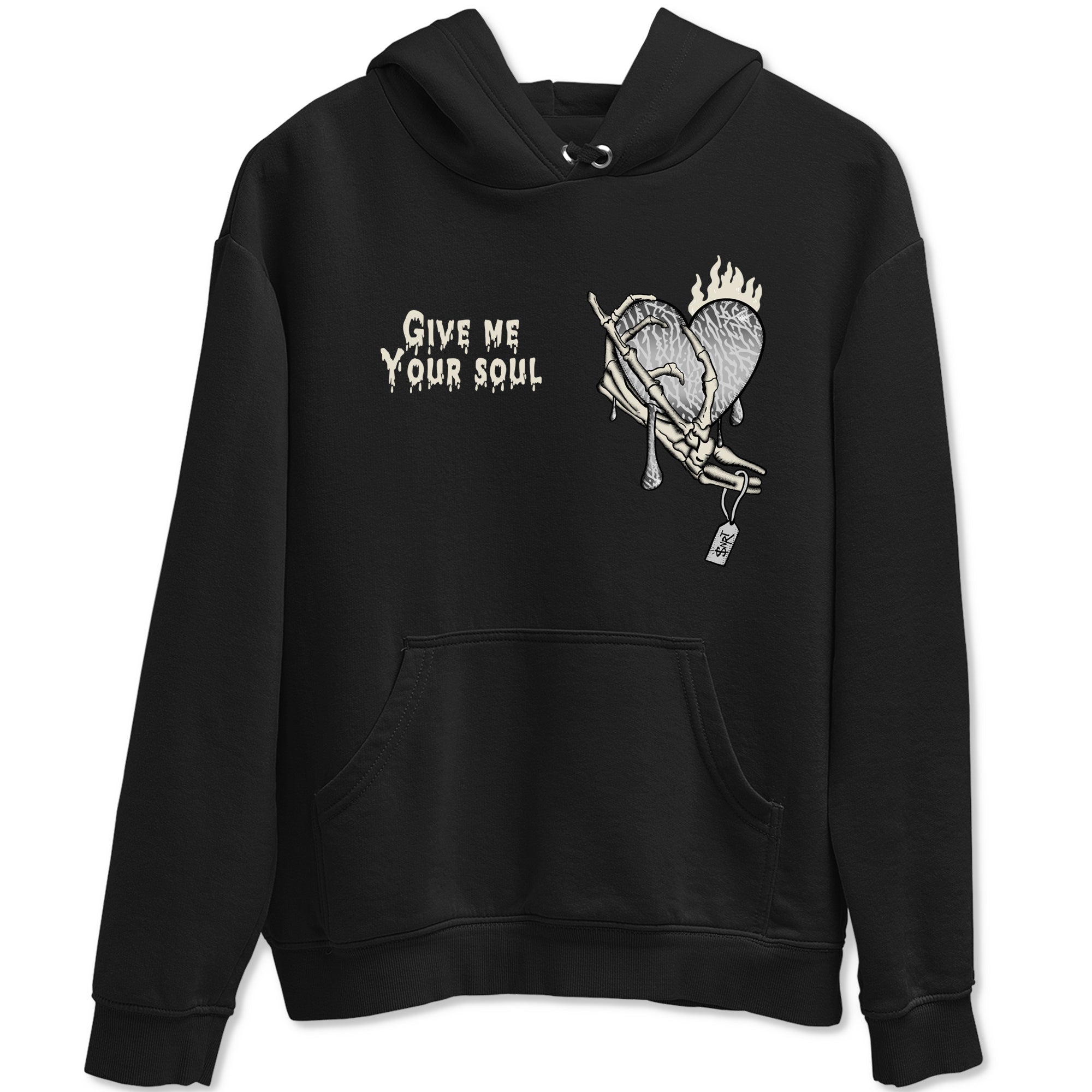 Give Me Your Soul snkmatch Tees - Air Jordan 3 Sail and Cement Grey