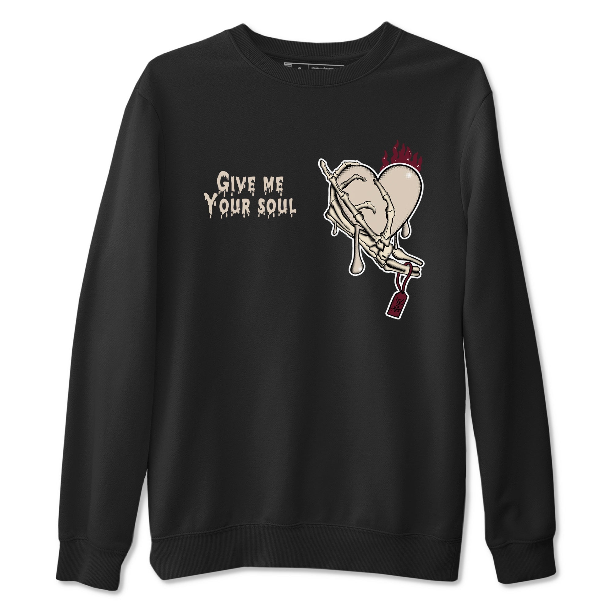 Give Me Your Soul snkmatch Tees - Air Jordan 4 A Ma Maniere x Fossil Stone