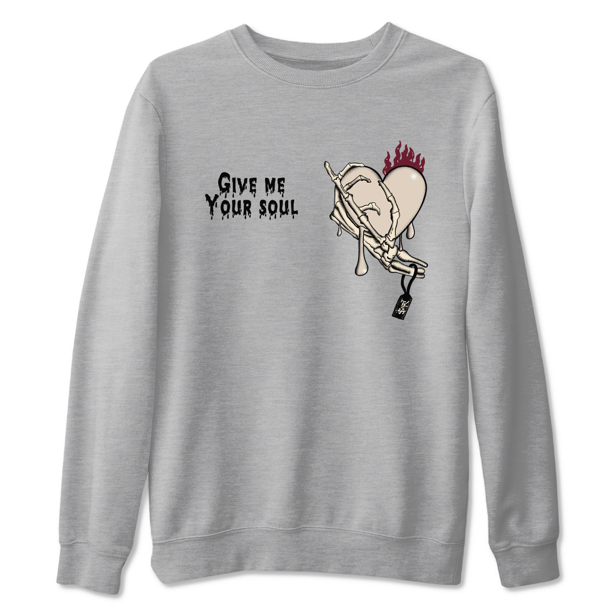 Give Me Your Soul snkmatch Tees - Air Jordan 4 A Ma Maniere x Fossil Stone