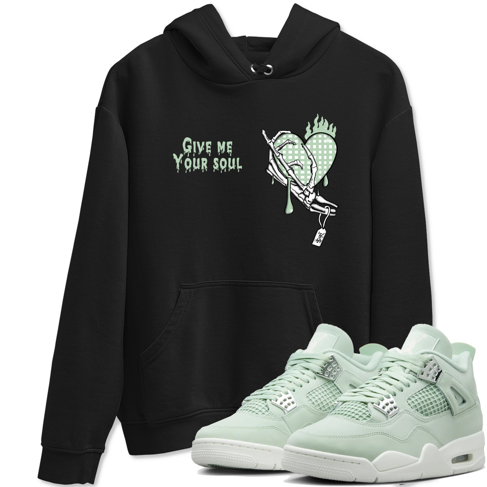 Give Me Your Soul snkmatch Tees - Air Jordan 4 Abundance