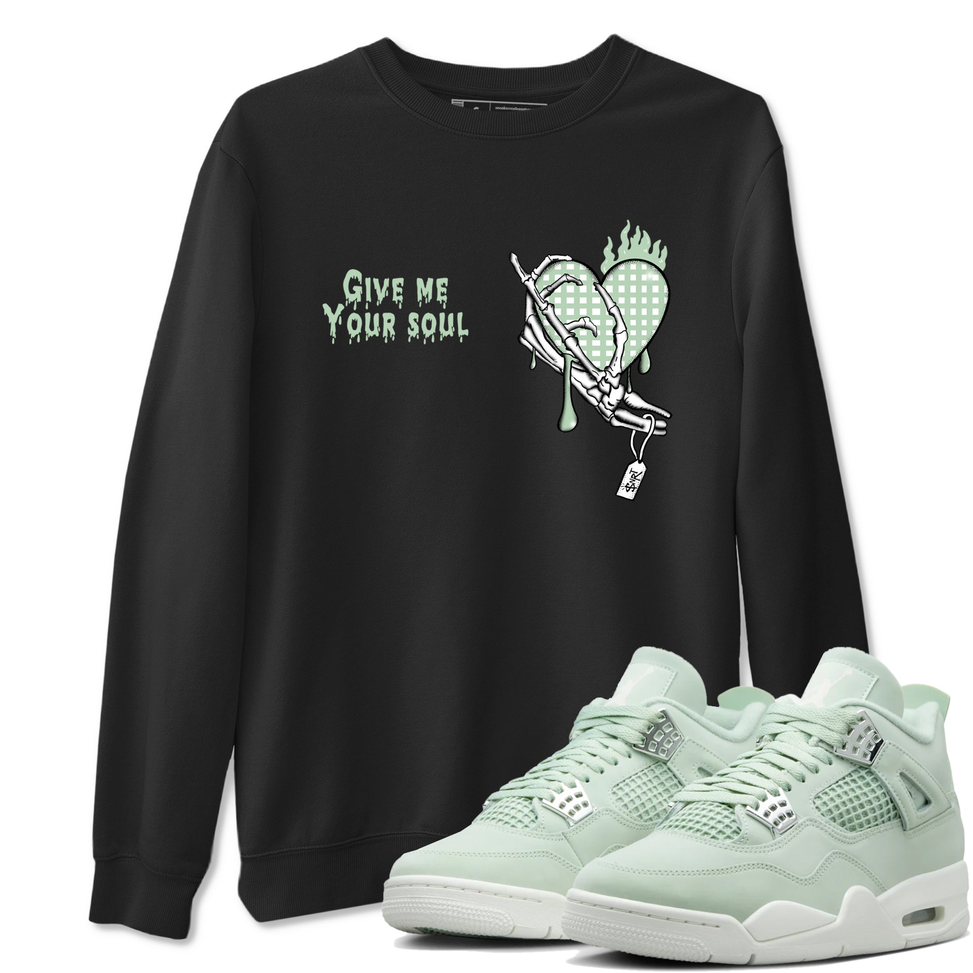 Give Me Your Soul snkmatch Tees - Air Jordan 4 Abundance