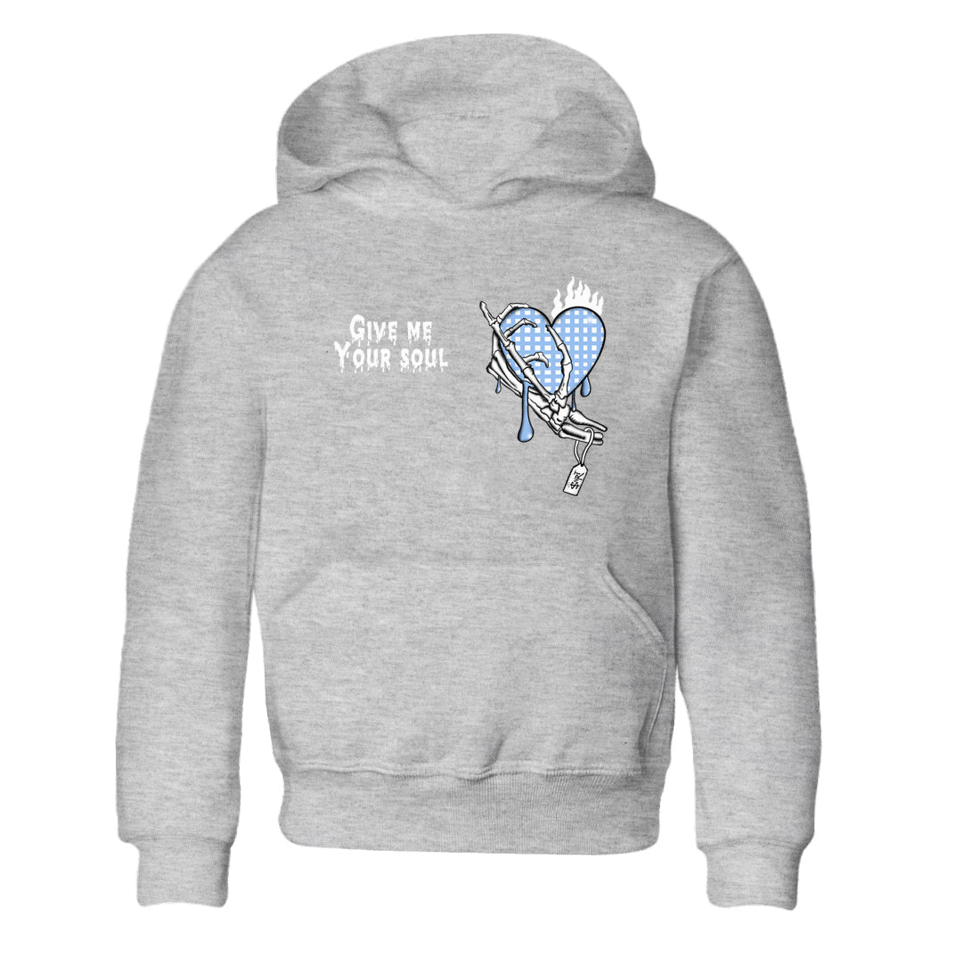 Give Me Your Soul snkmatch Tees Kids - Air Jordan 4 Aluminum