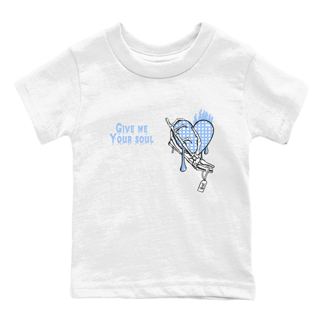 Give Me Your Soul snkmatch Tees Kids - Air Jordan 4 Aluminum