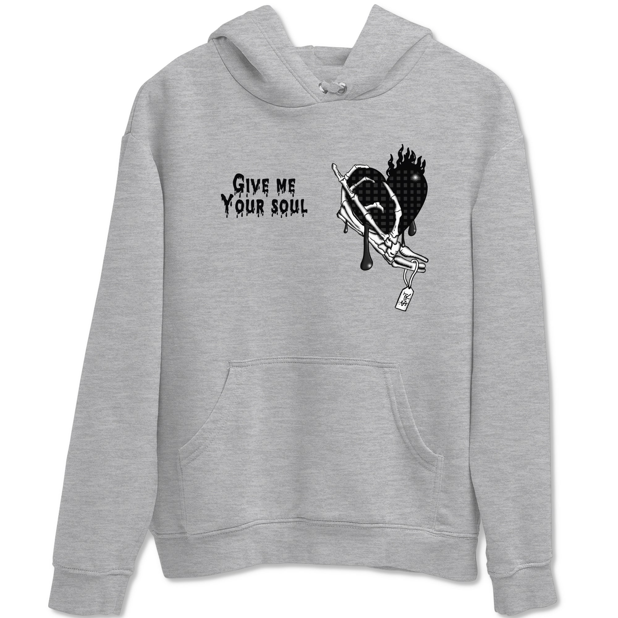 Give Me Your Soul snkmatch Tees - Air Jordan 4 Black Cat