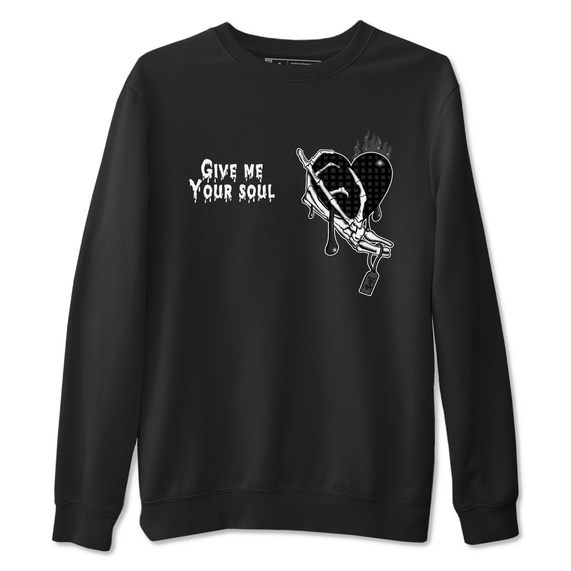 Give Me Your Soul snkmatch Tees - Air Jordan 4 Black Cat