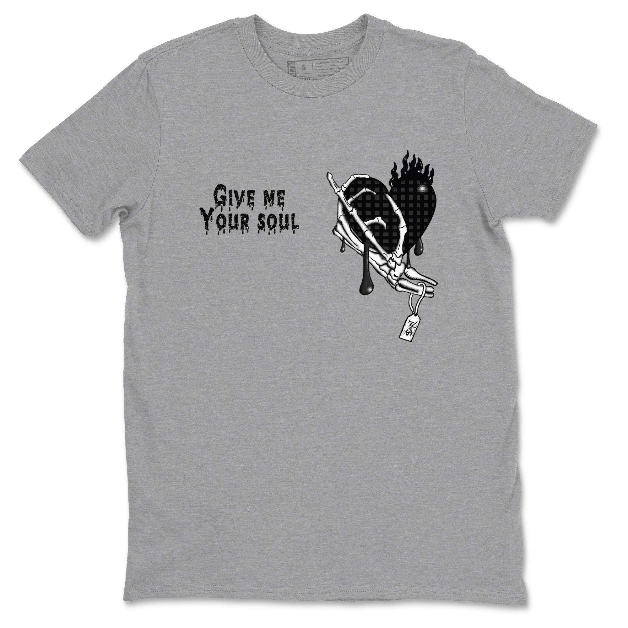 Give Me Your Soul snkmatch Tees - Air Jordan 4 Fear