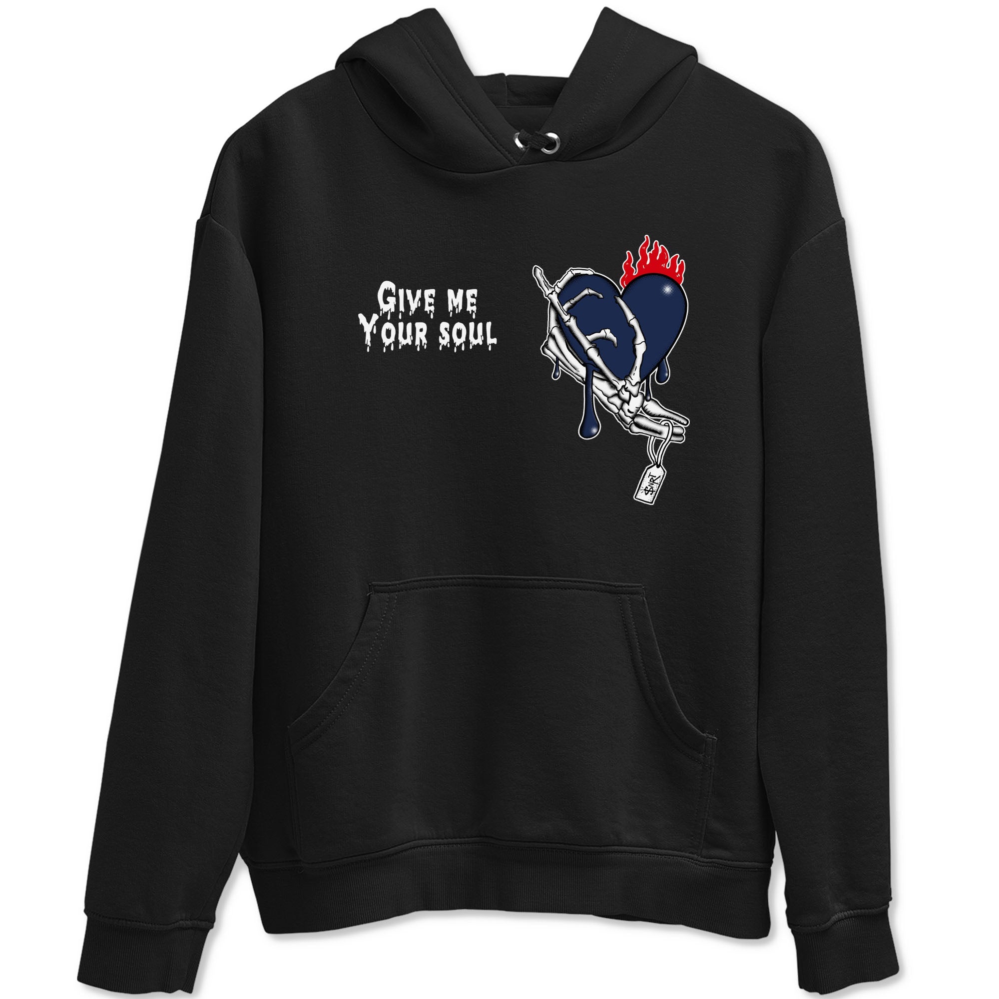 Give Me Your Soul snkmatch Tees - Air Jordan 6 White And Midnight Navy