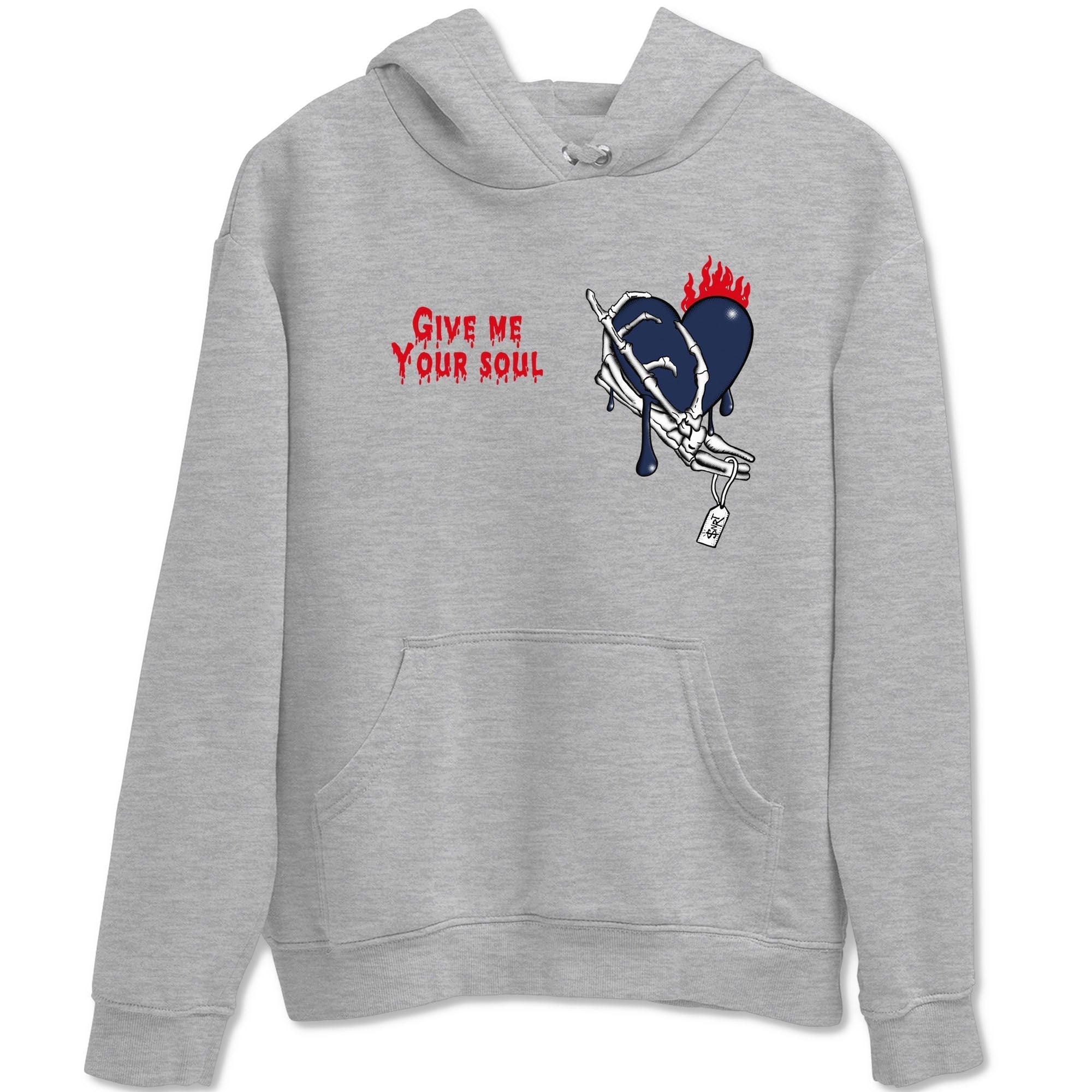 Give Me Your Soul snkmatch Tees - Air Jordan 6 White And Midnight Navy
