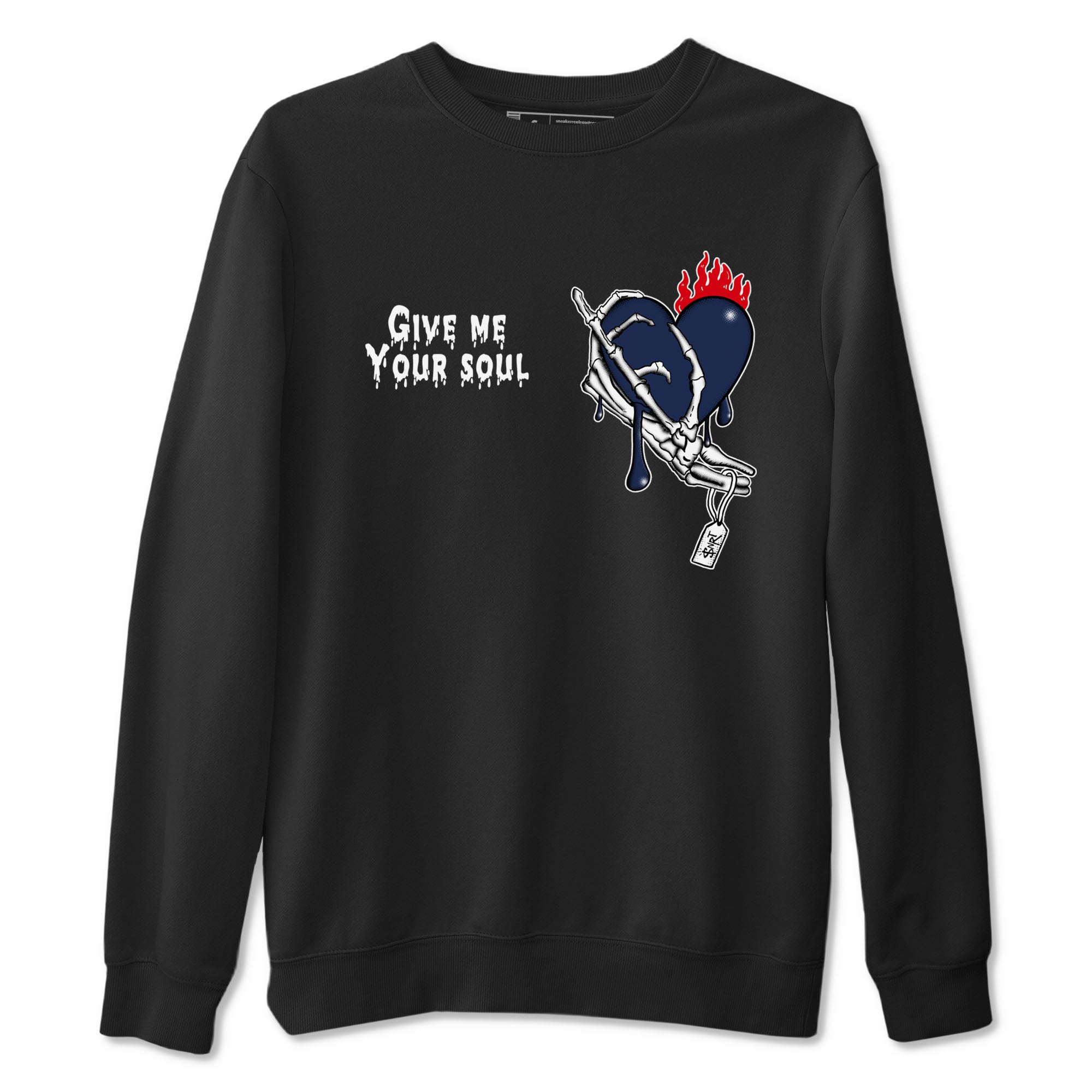 Give Me Your Soul snkmatch Tees - Air Jordan 6 White And Midnight Navy