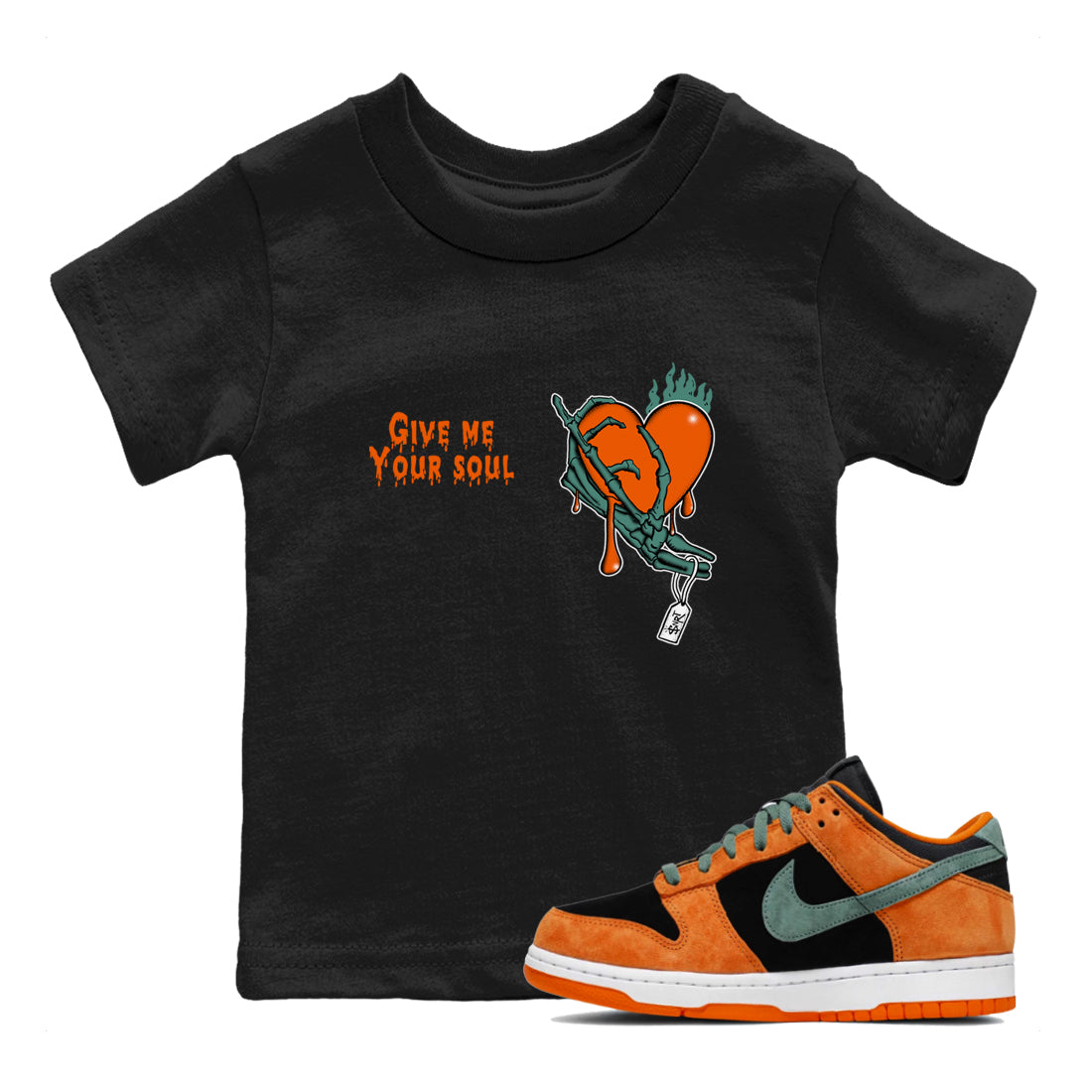 Give Me Your Soul snkmatch Tees Kids - Dunk Ceramic