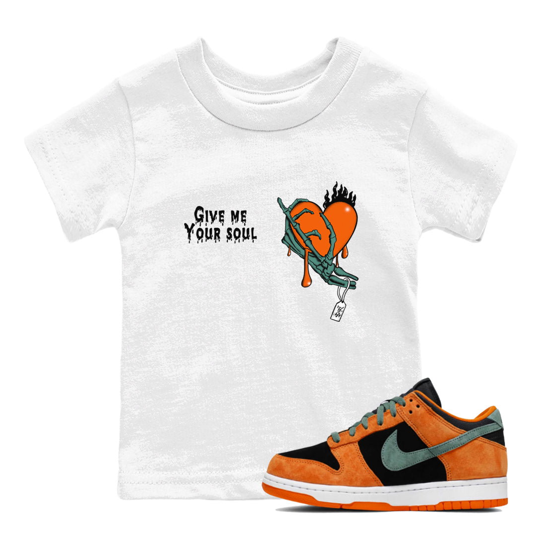 Give Me Your Soul snkmatch Tees Kids - Dunk Ceramic