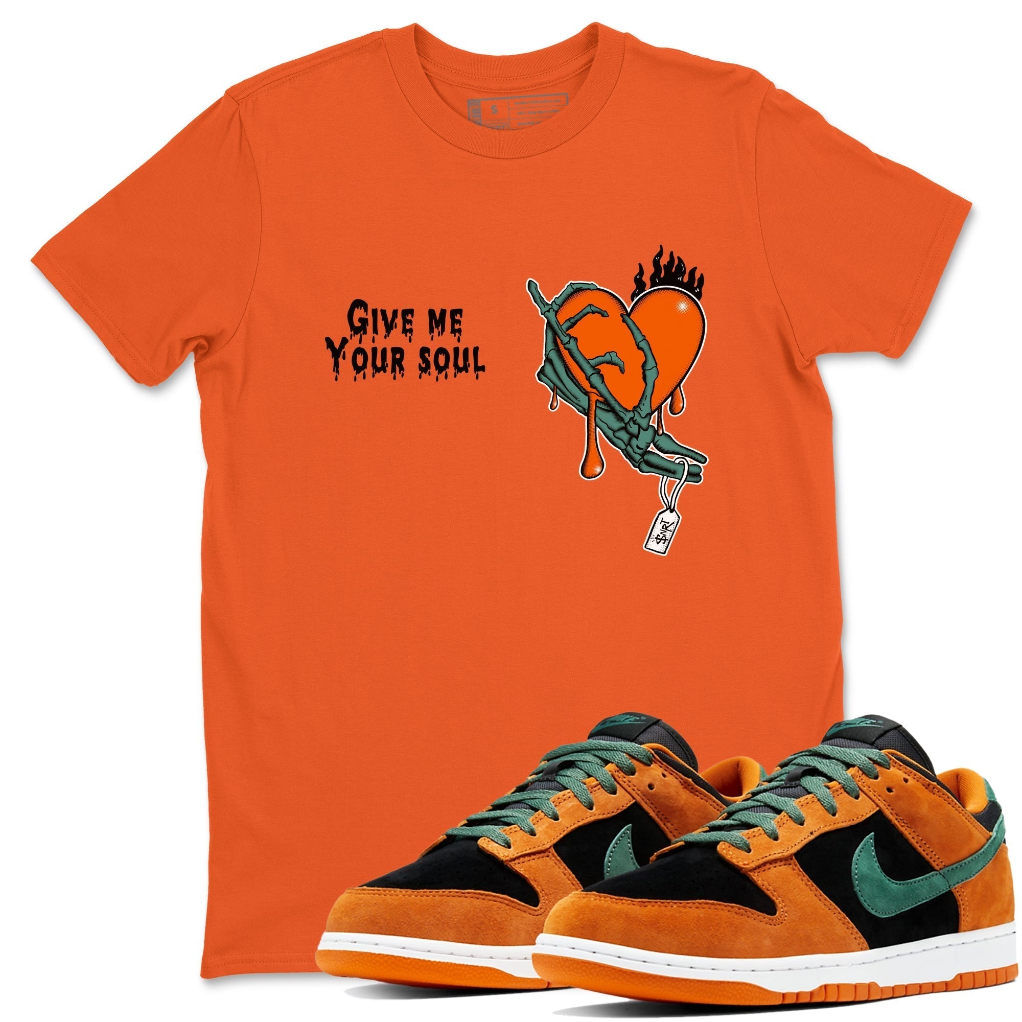 Give Me Your Soul snkmatch Tees - Dunk Ceramic
