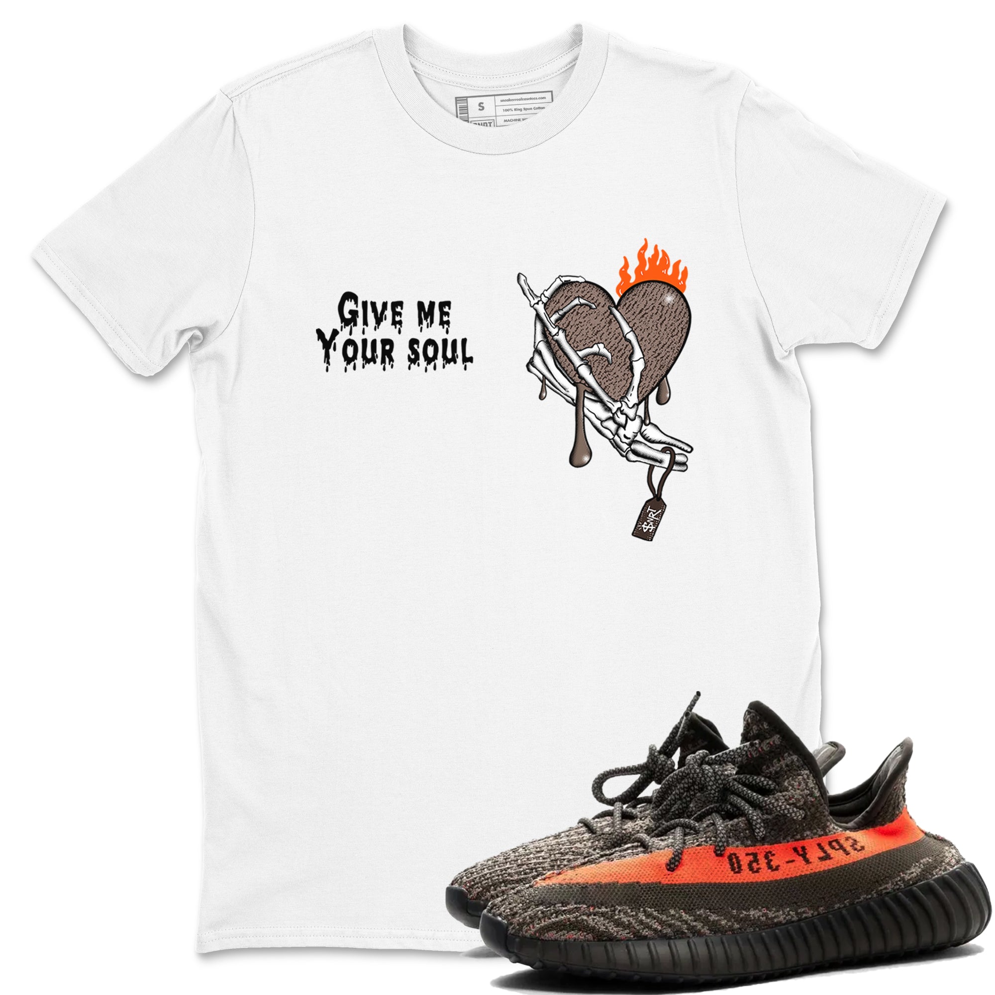 Give Me Your Soul snkmatch Tees - Yeezy 350 Carbon Beluga