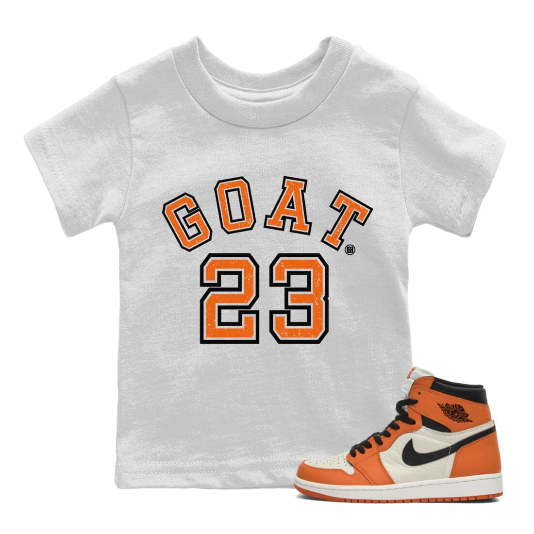Goat 23 Kids Tops - Air Jordan 1 Shattered Backboard Away