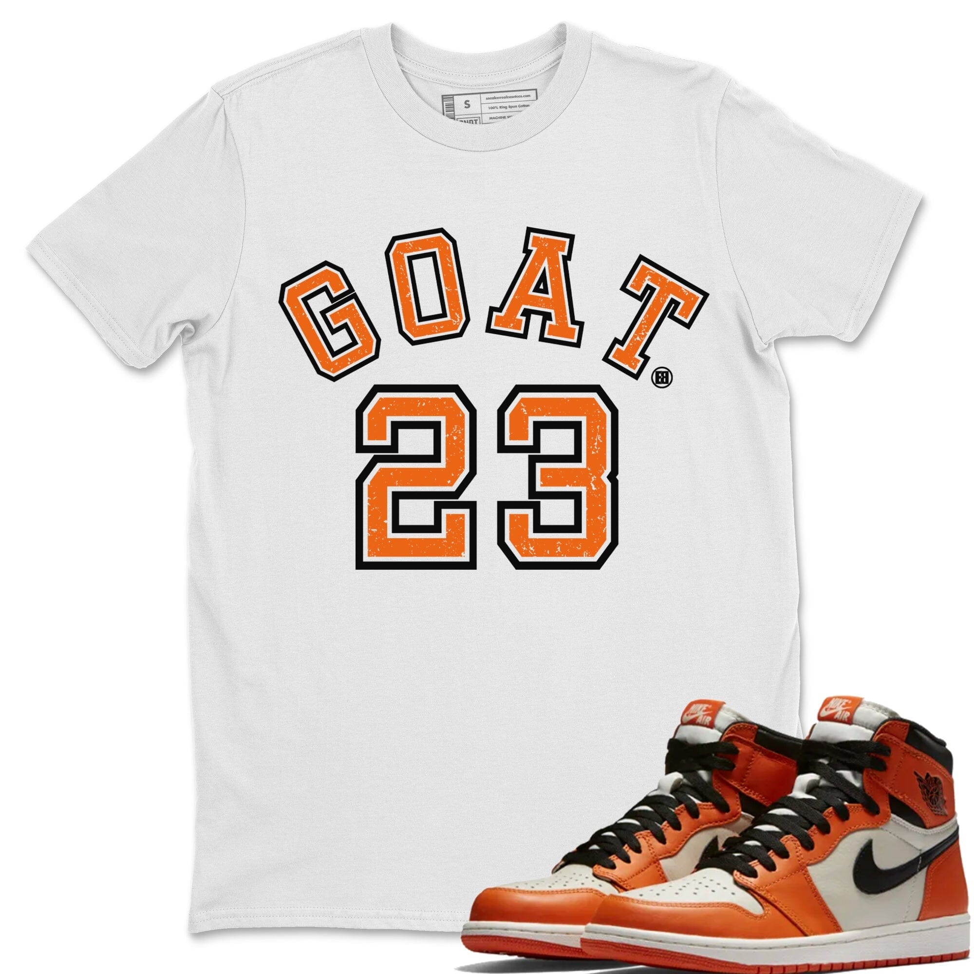 Goat 23 Unisex Tops - Air Jordan 1 Shattered Backboard Away