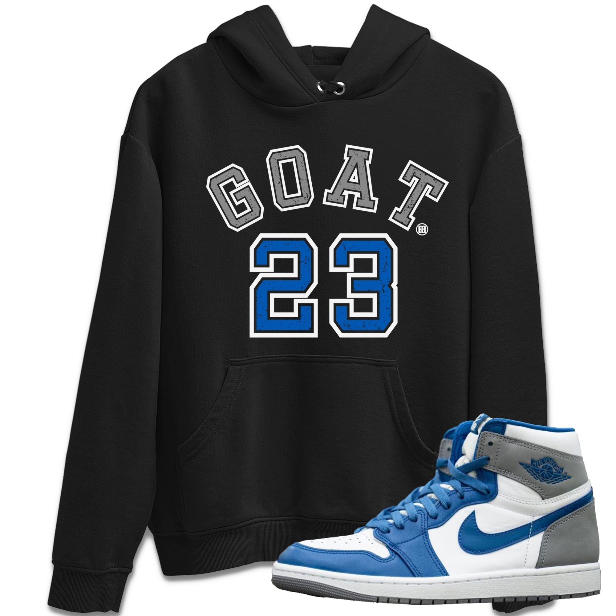Goat 23 Unisex Tops - Air Jordan 1 True Blue
