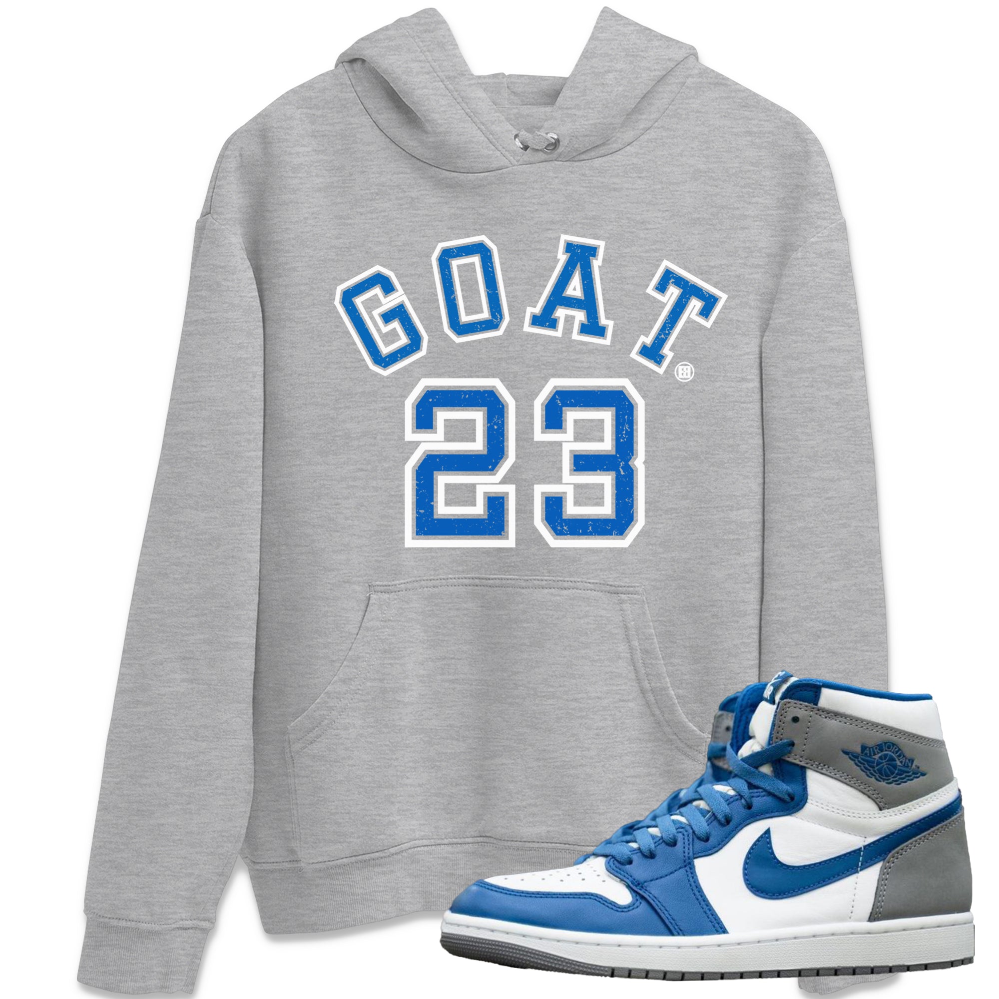 Goat 23 Unisex Tops - Air Jordan 1 True Blue