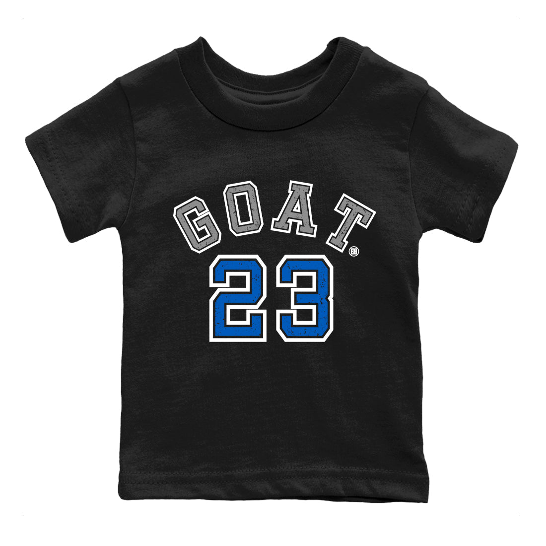 Goat 23 Kids Tops - Air Jordan 1 True Blue