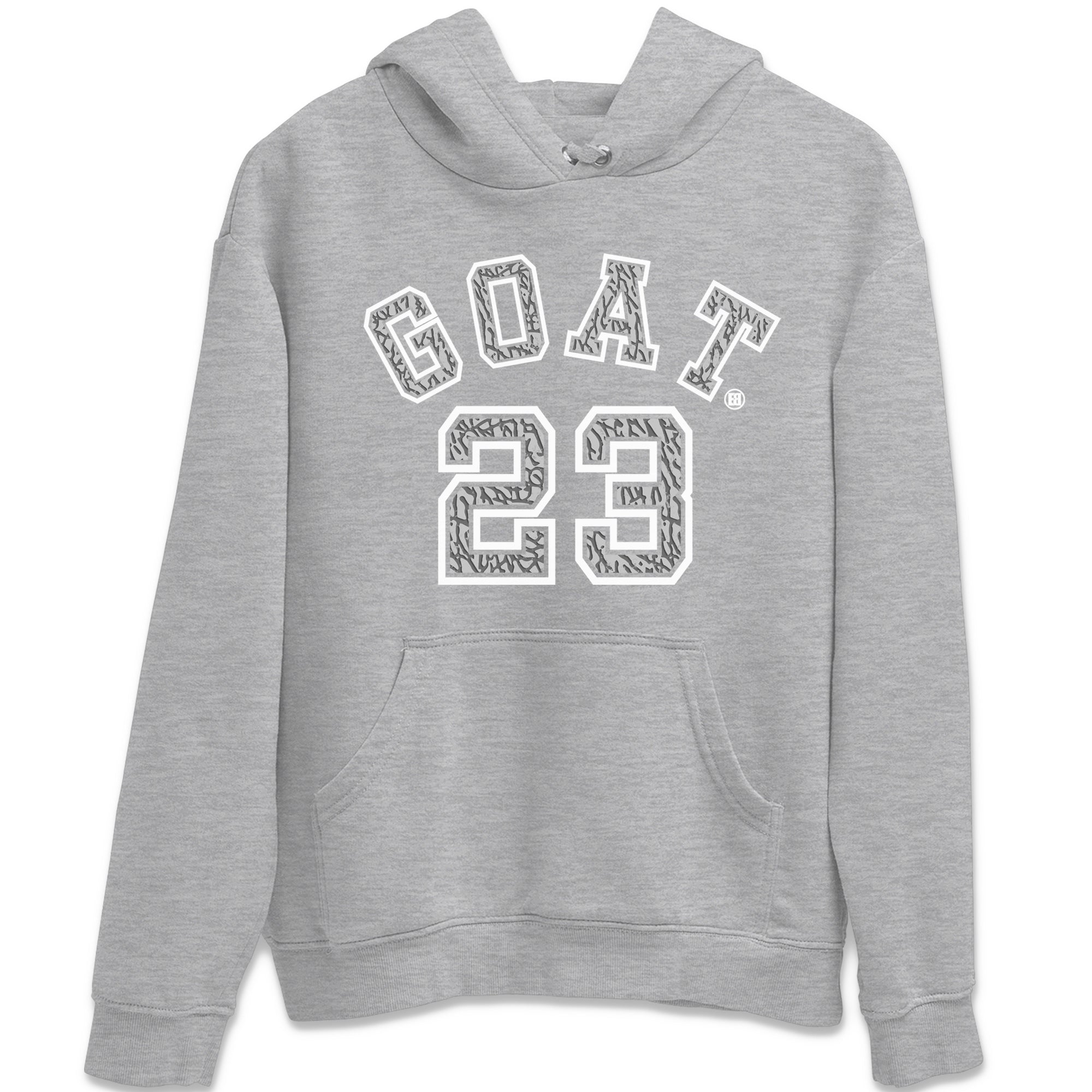 Goat 23 Unisex Tops - Air Jordan 1 White Cement
