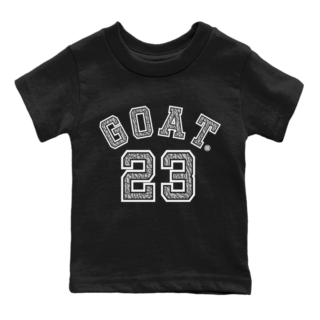 Goat 23 Kids Tops - Air Jordan 1 White Cement