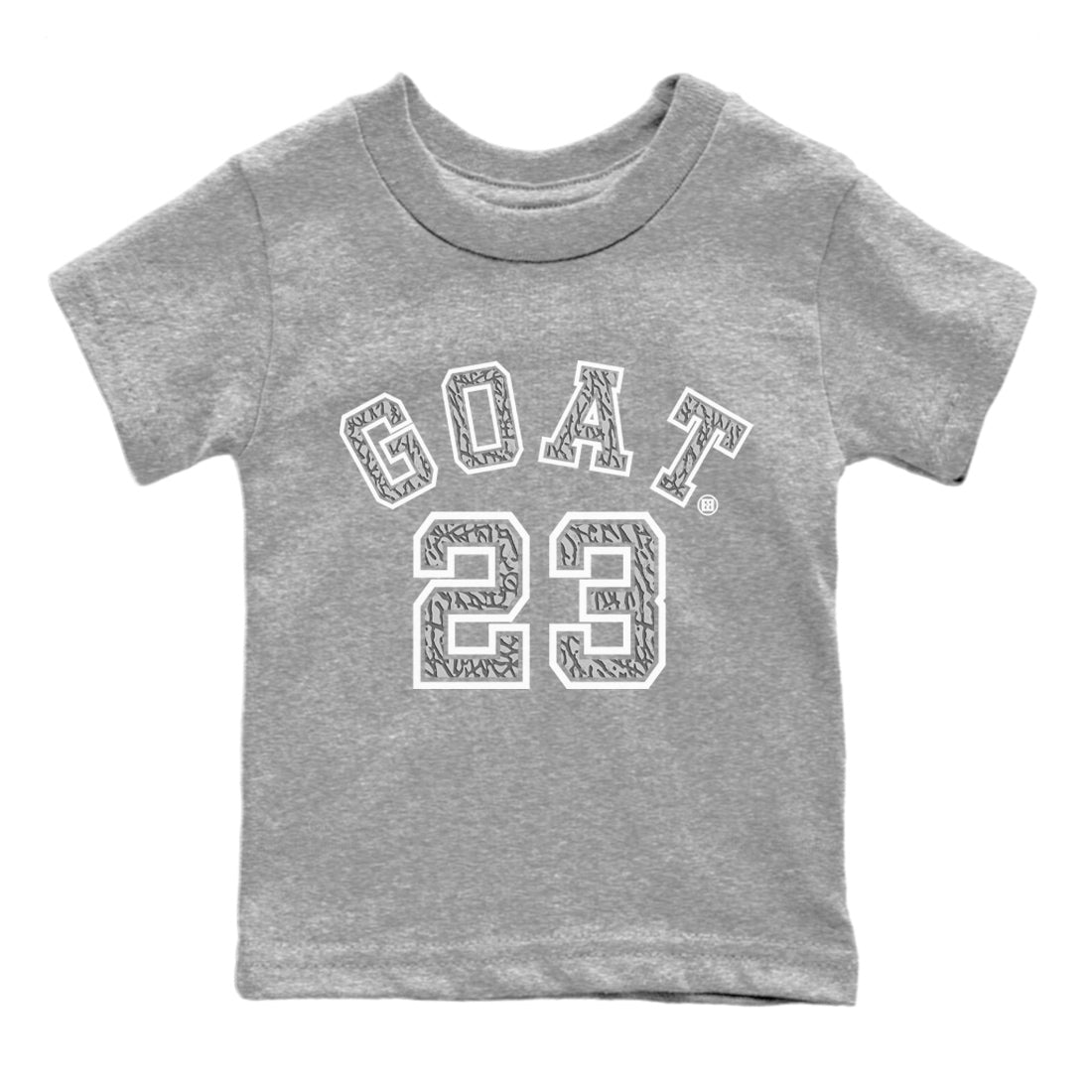 Goat 23 Kids Tops - Air Jordan 1 White Cement