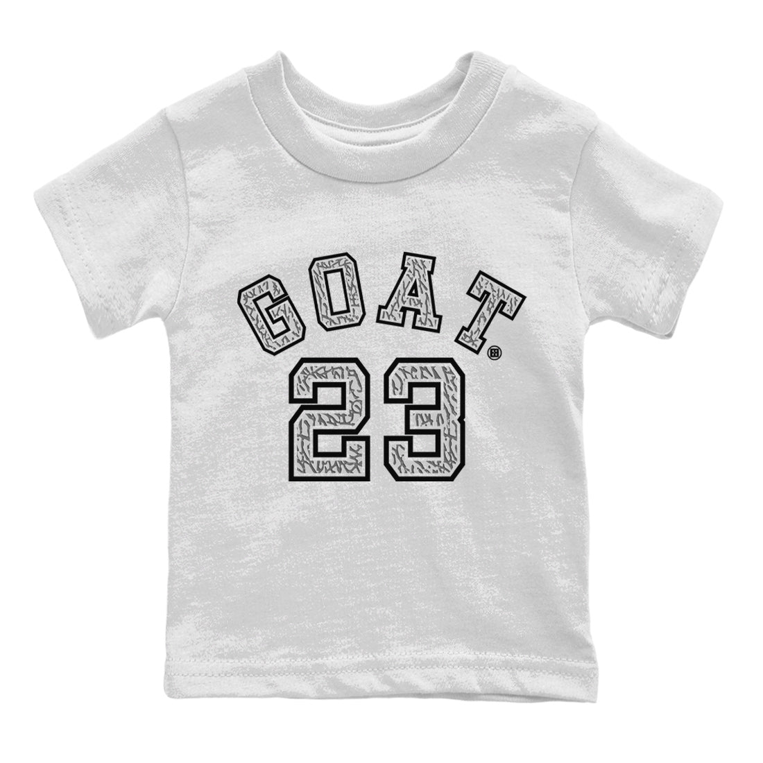 Goat 23 Kids Tops - Air Jordan 1 White Cement