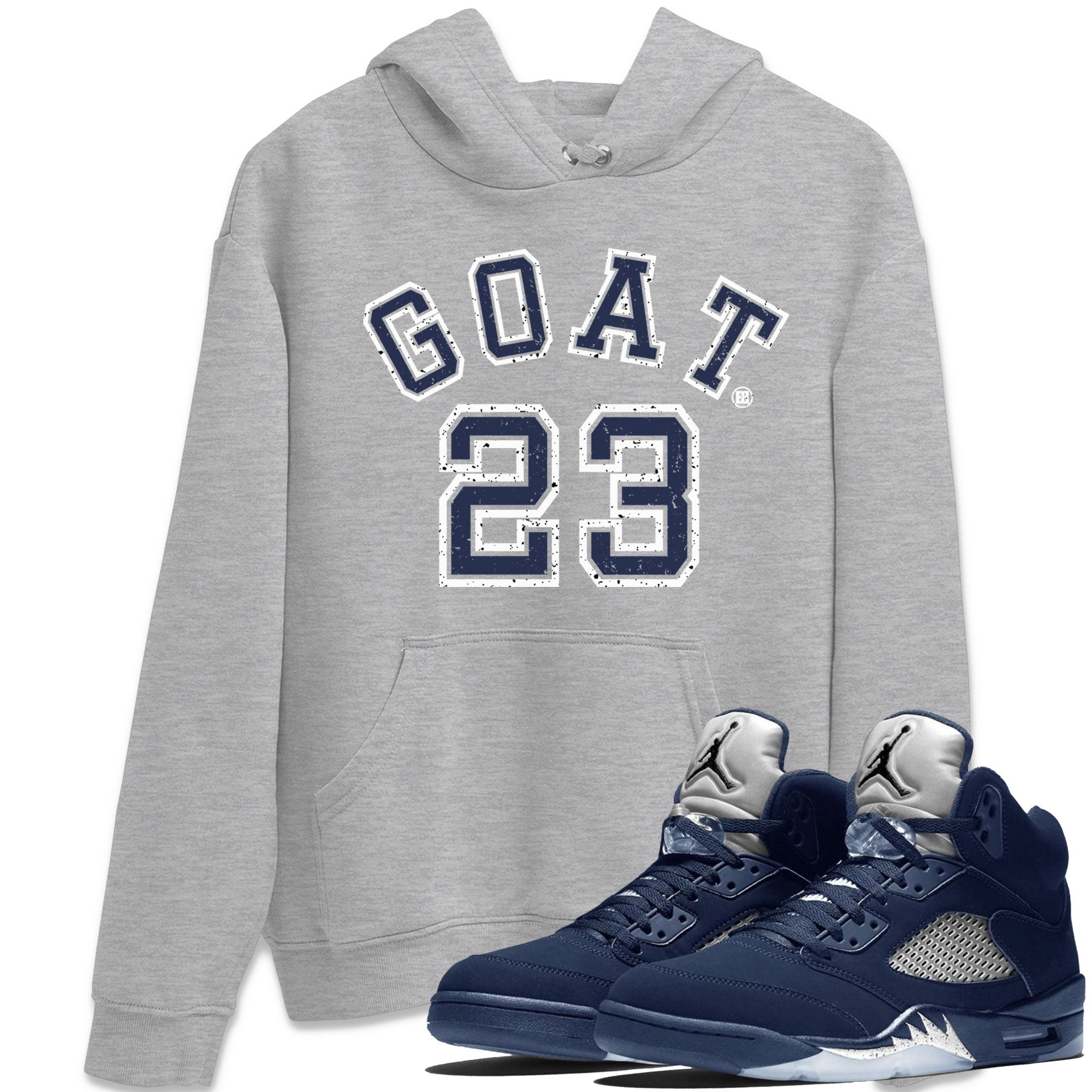 Goat 23 Unisex Tops - Air Jordan 5 Georgetown