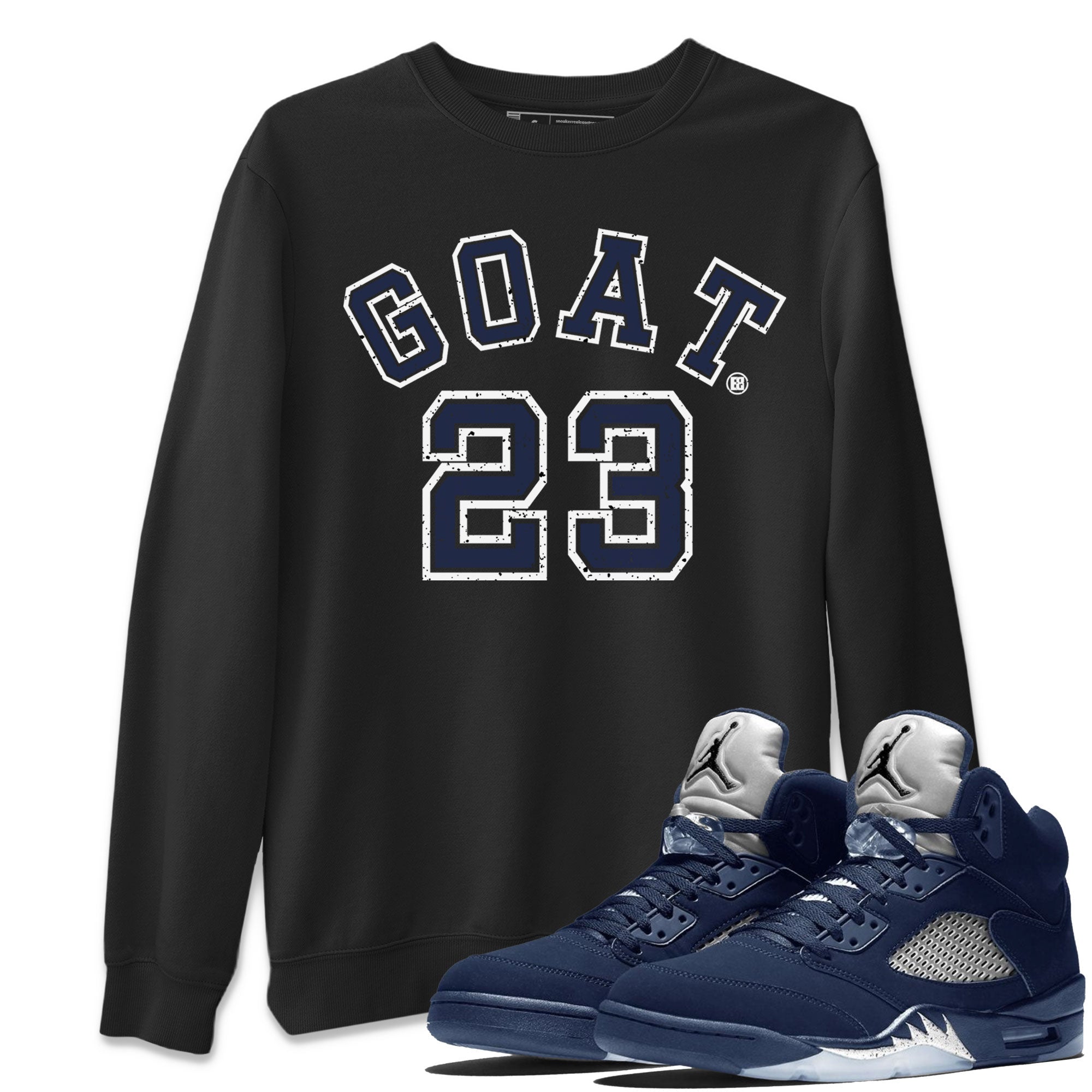 Goat 23 Unisex Tops - Air Jordan 5 Georgetown