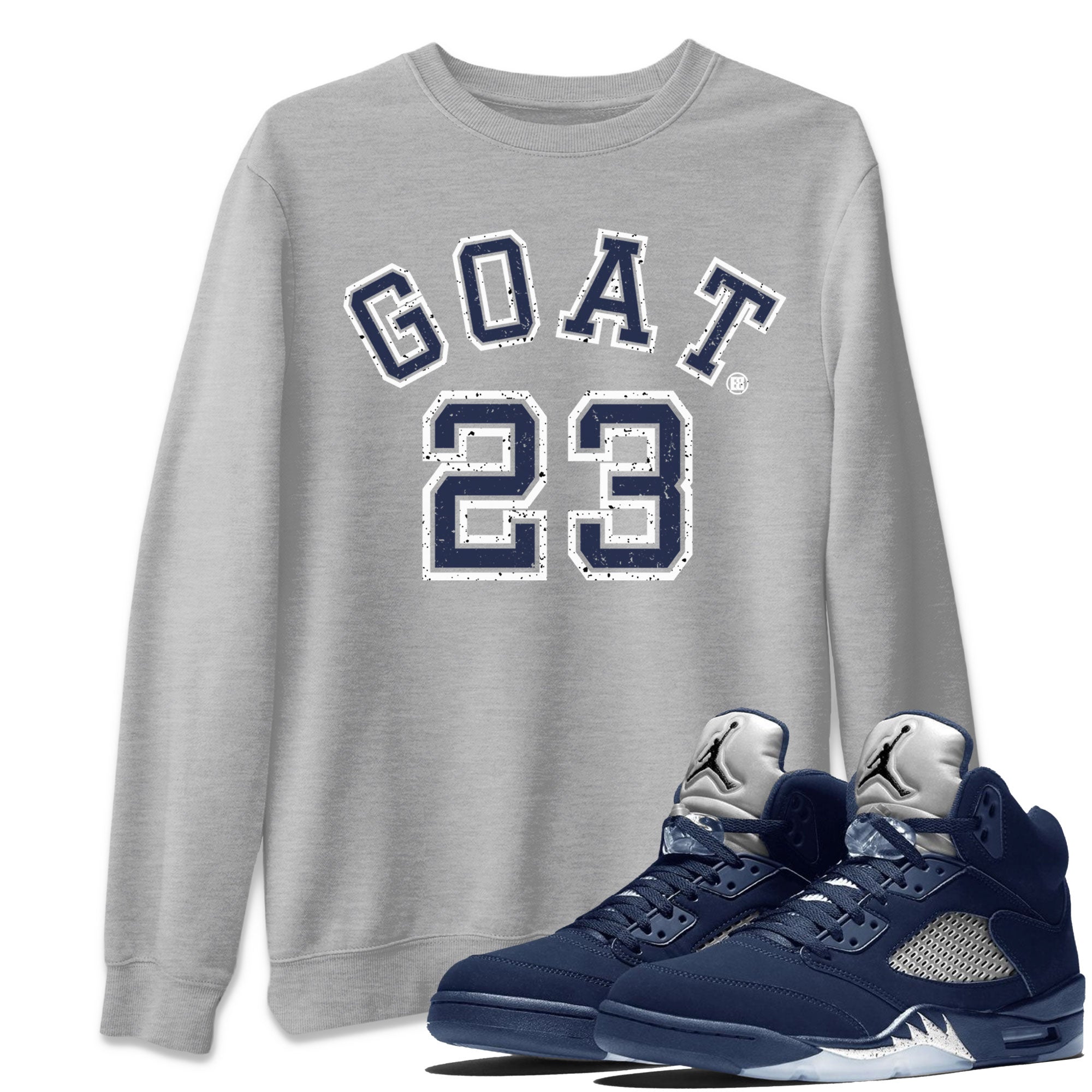 Goat 23 Unisex Tops - Air Jordan 5 Georgetown