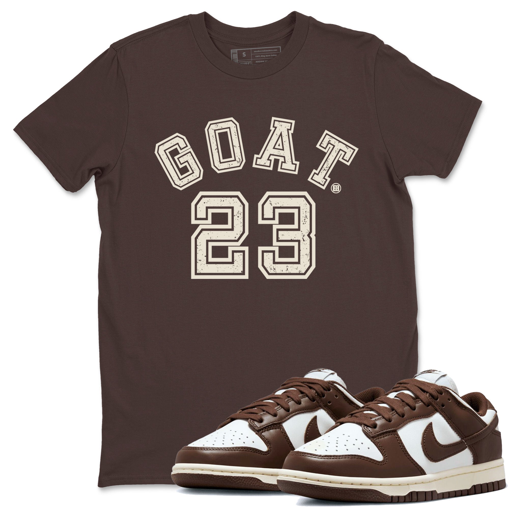 Goat 23 snkmatch Tee - Dunk Cacao Wow
