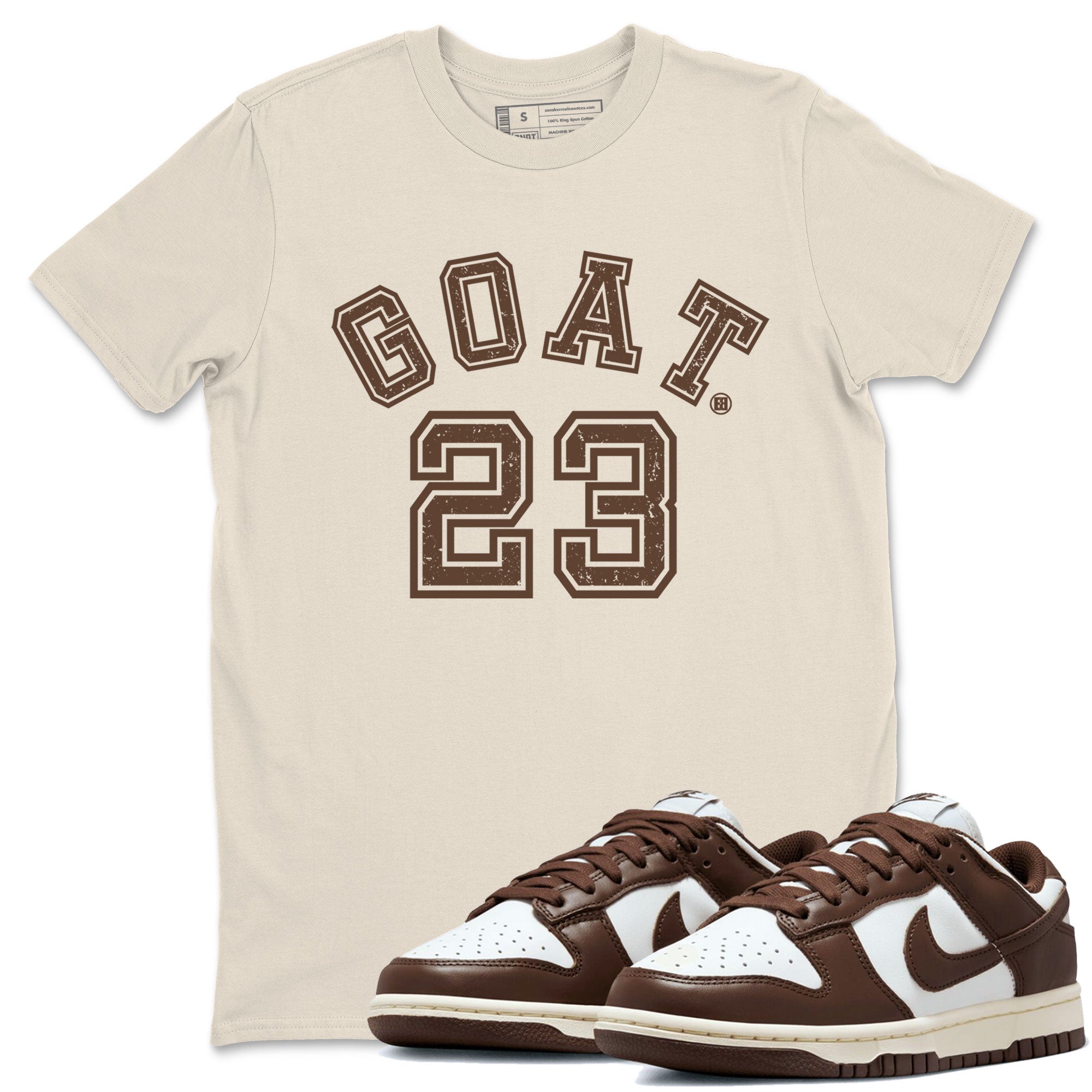 Goat 23 snkmatch Tee - Dunk Cacao Wow
