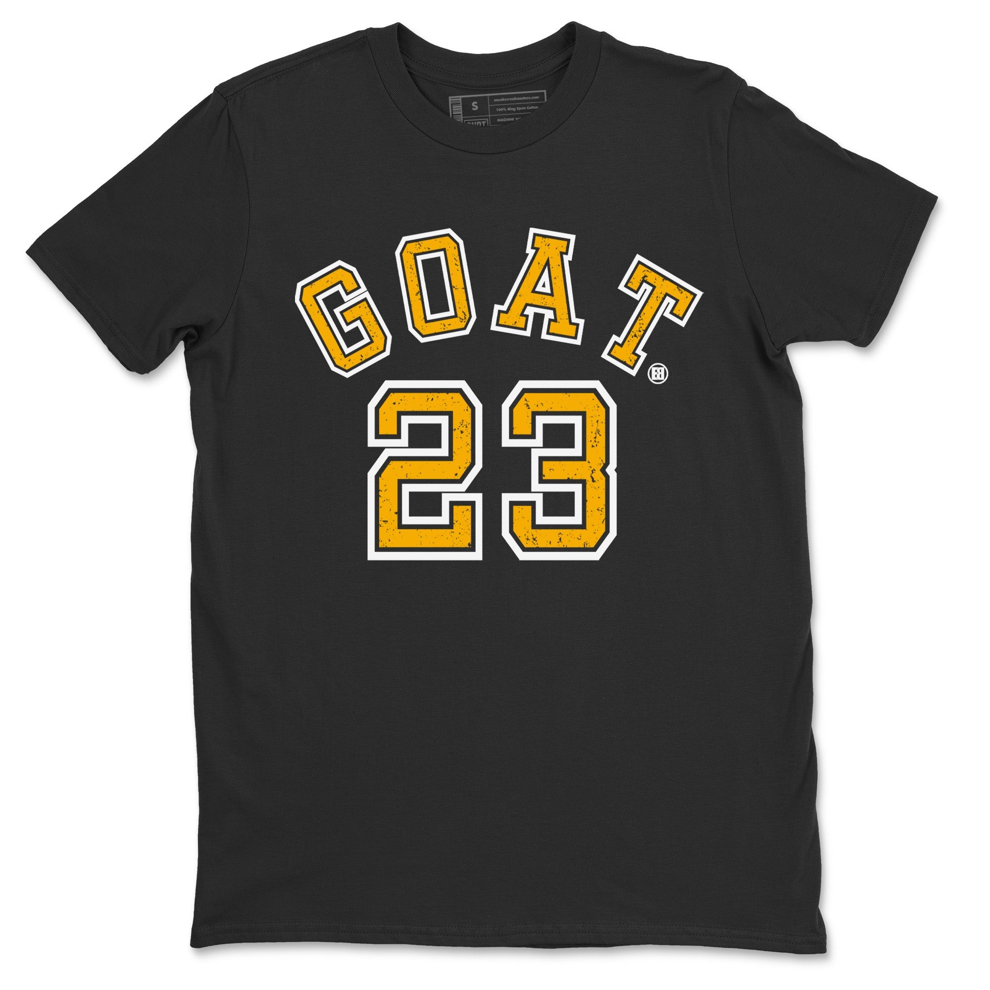 Goat 23 Unisex Tops - Air Jordan 1 Yellow Toe